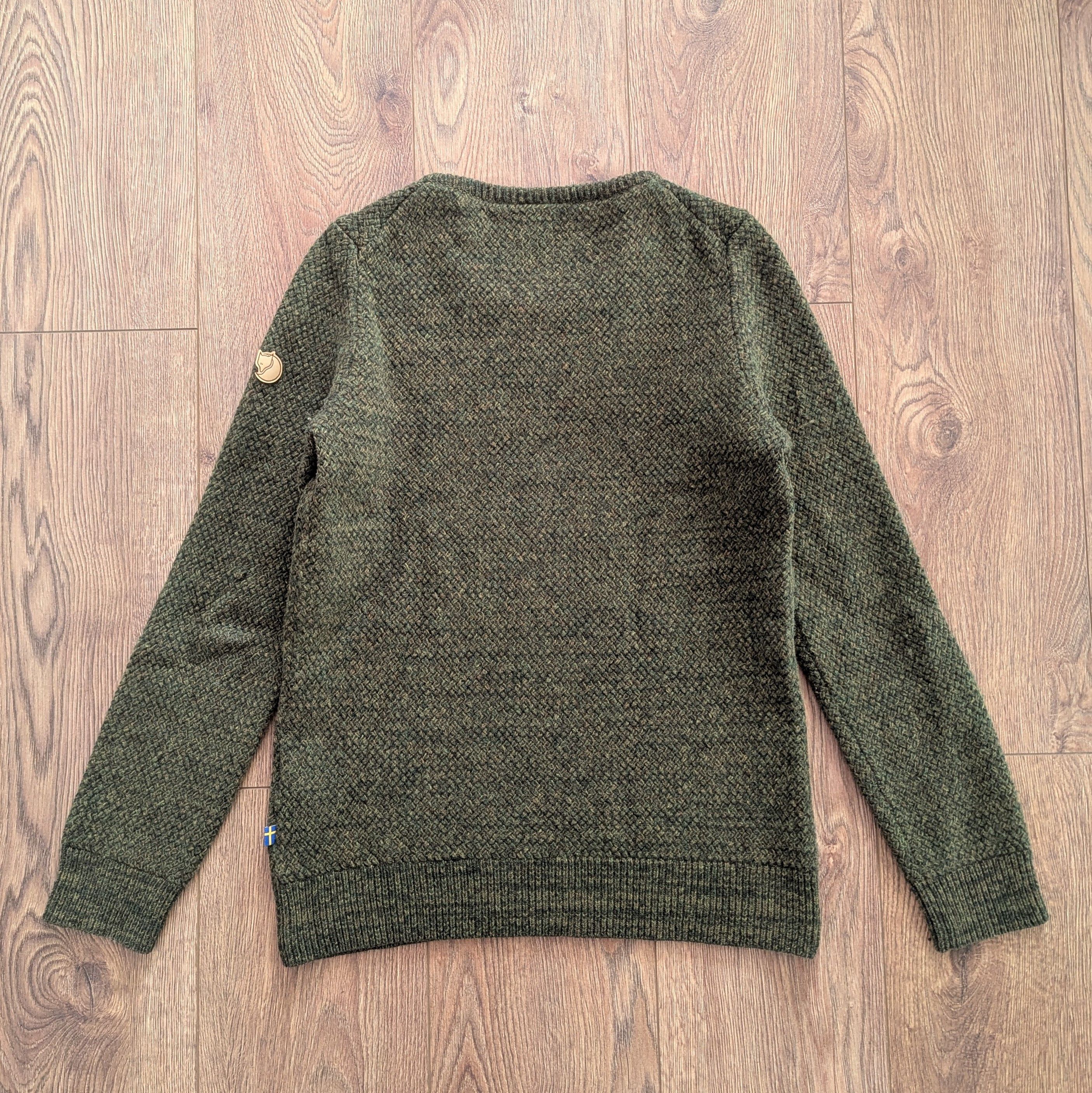 Fjallraven FJALLRAVEN 89775 Ovik Structure Sweater M 100% Wool Outdoor Size M / US 6-8 / IT 42-44 - 15 Thumbnail