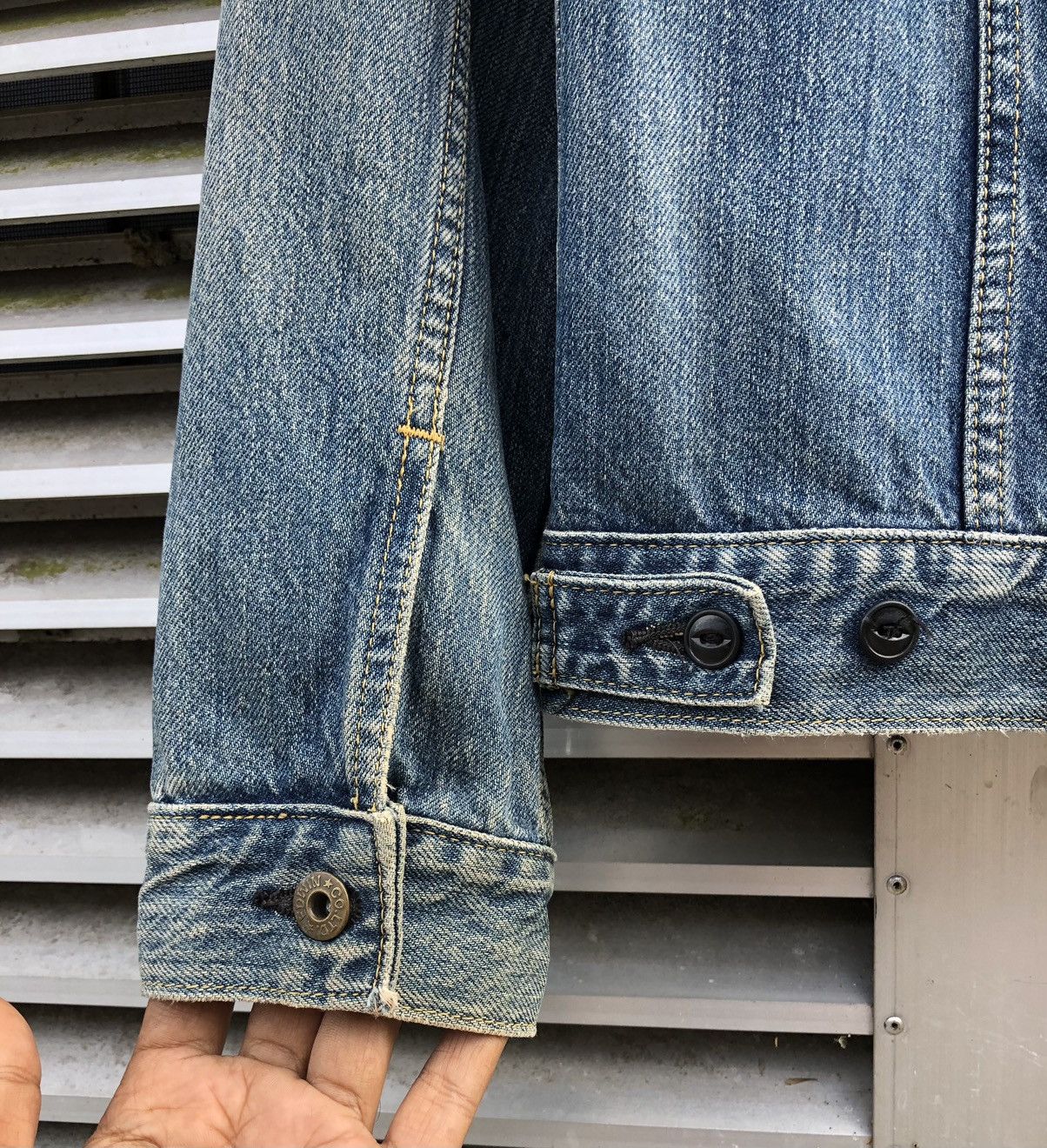 Edwin Vintage EDWIN Company Limited Denim Tracker Jacket Size US M / EU 48-50 / 2 - 10 Thumbnail