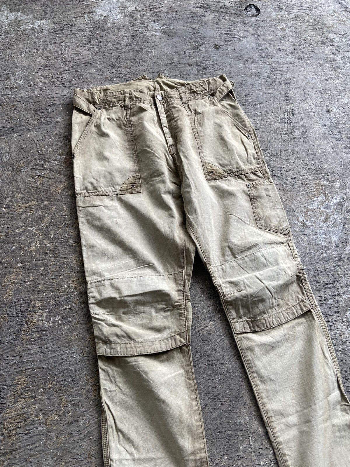 PPFM 1990s PPFM - Vintage Military Double Knee Pants Size US 33 - 2 Thumbnail
