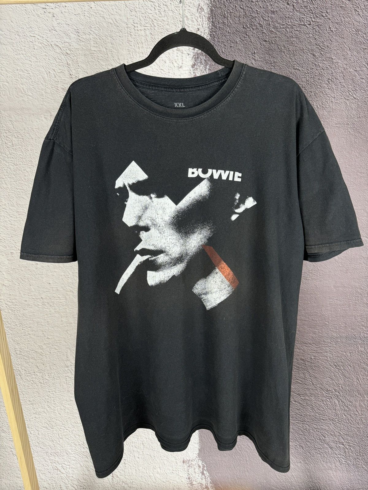 Band Tees David Bowie tee Shirt big logo Print Steve Schapiro size XXL Size US XXL / EU 58 / 5 - 2 Thumbnail