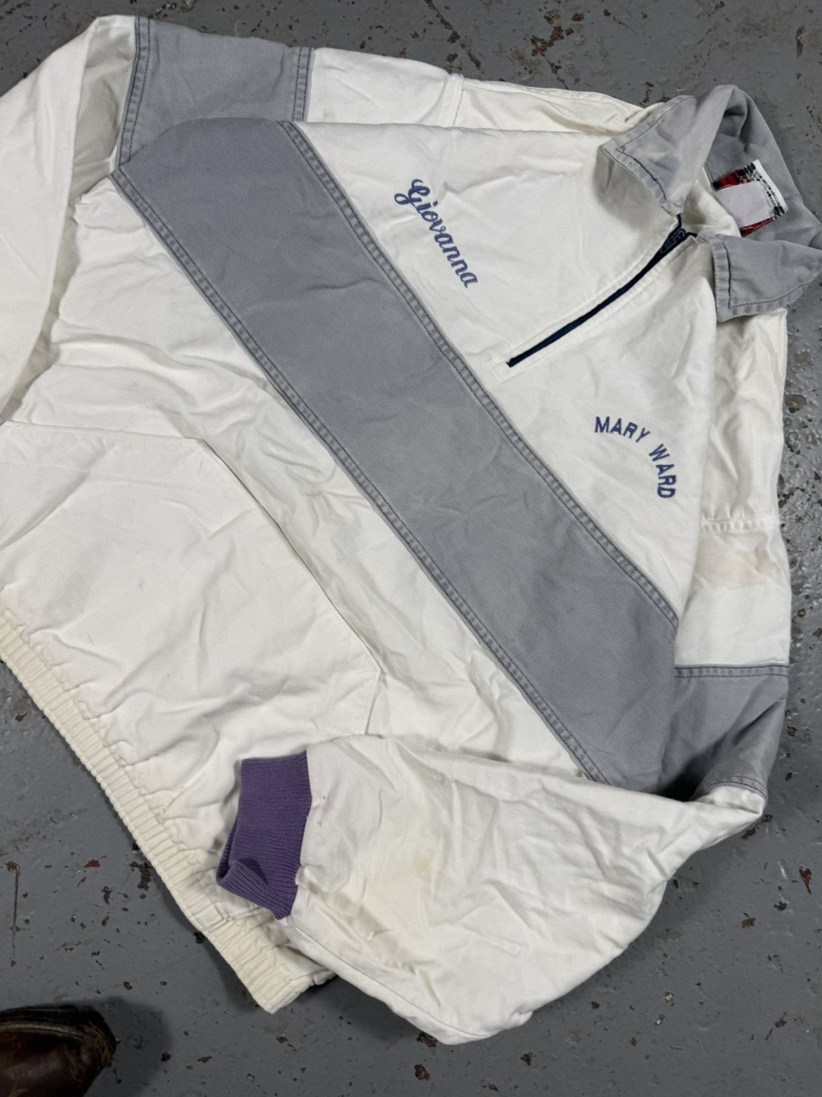 Other Vintage Basketball Pullover Jacket Quarterzip Size US M / EU 48-50 / 2 - 5 Thumbnail