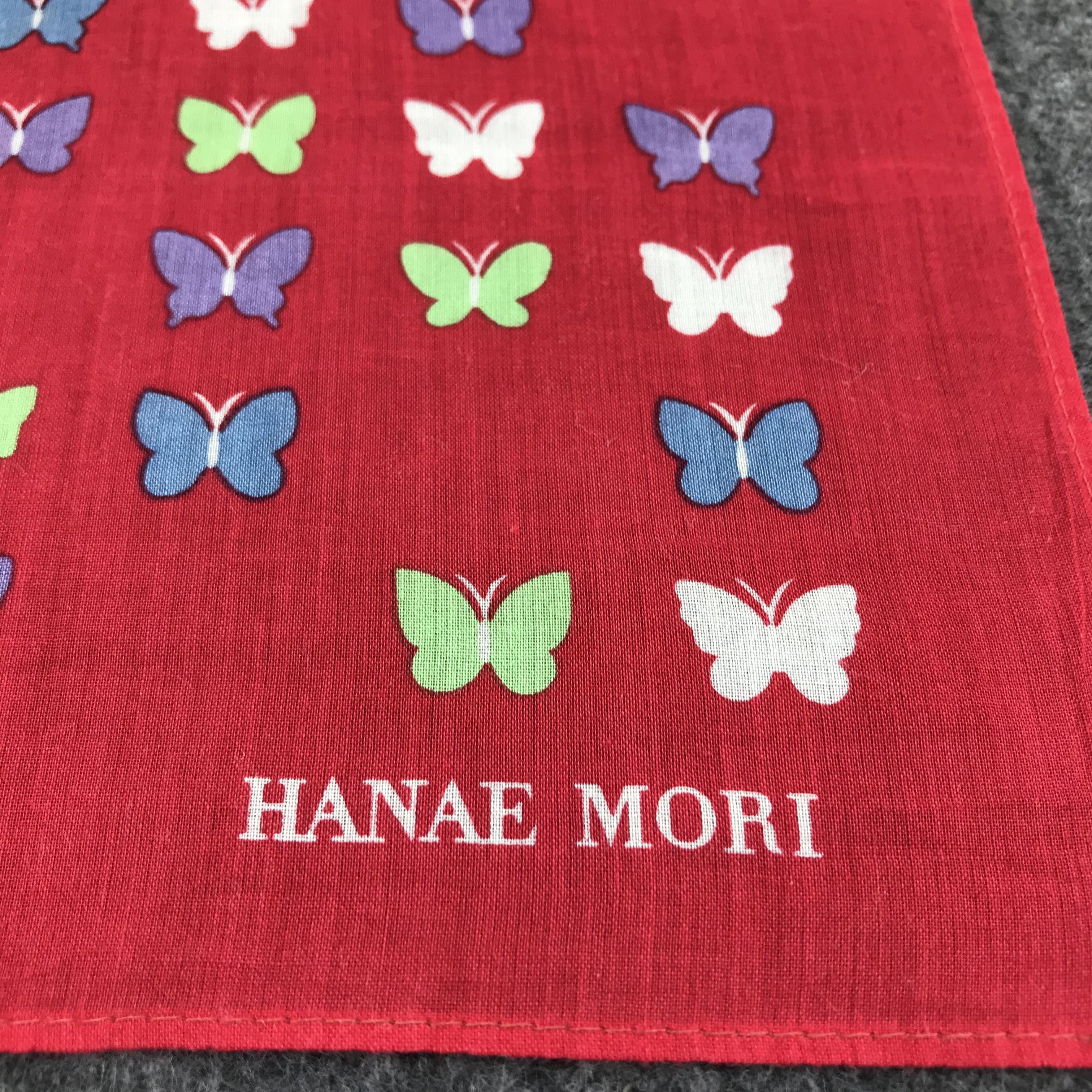 Hanae Mori × Vintage Hanae Mori Handkerchief Neckerchief Bandana H273 Size ONE SIZE - 4 Thumbnail