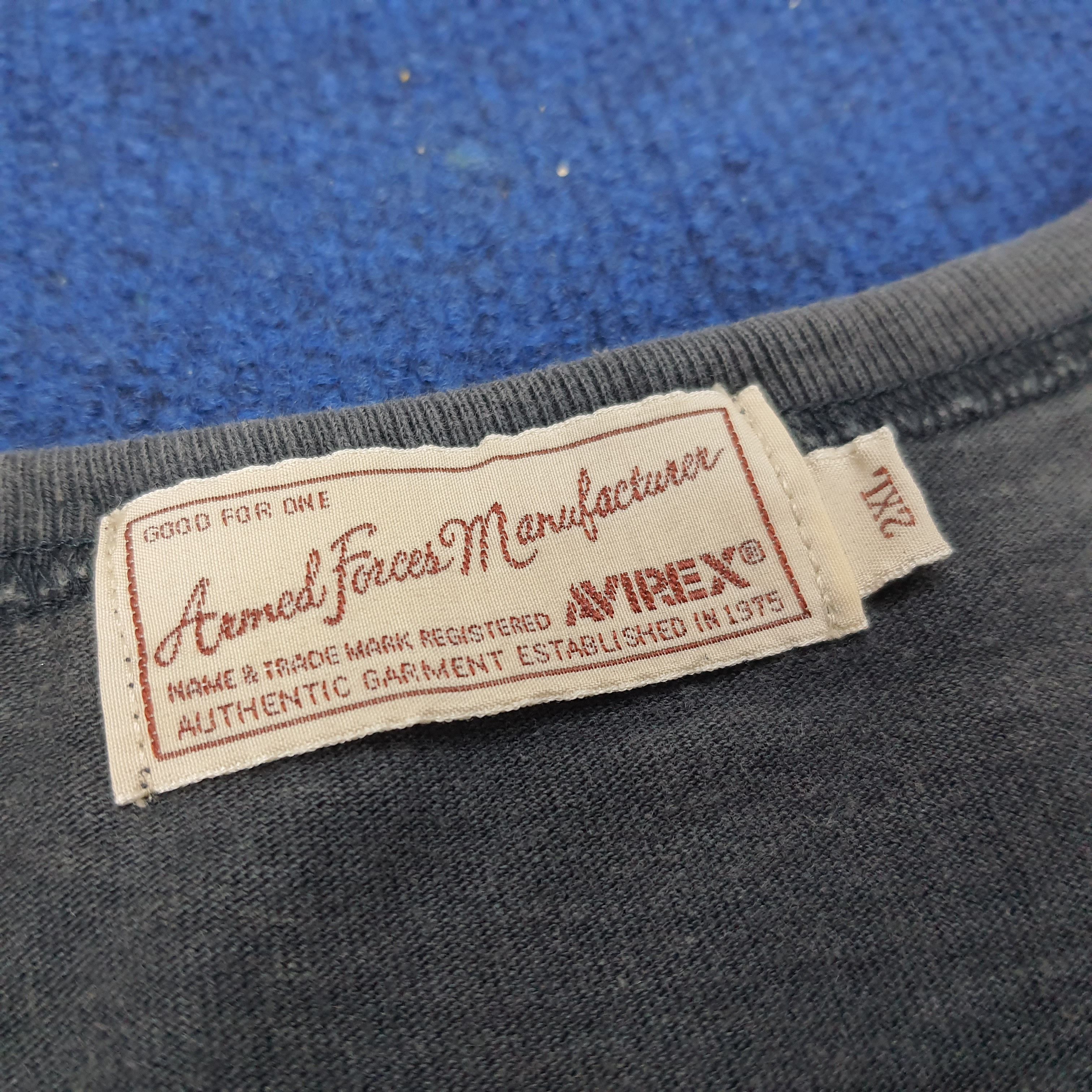 Avirex × Vintage Vintage Authentic Garments Avirex USA Tshirt Size US XL / EU 56 / 4 - 6 Thumbnail