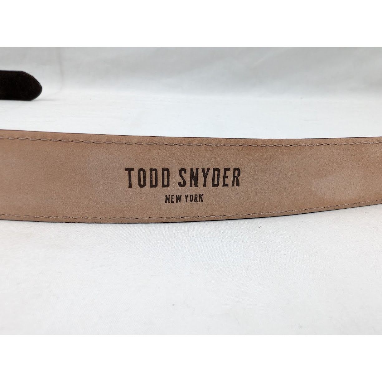 Todd Snyder o1rshd1 CC20 Size: OS / Belt in Brown Size ONE SIZE - 5 Thumbnail