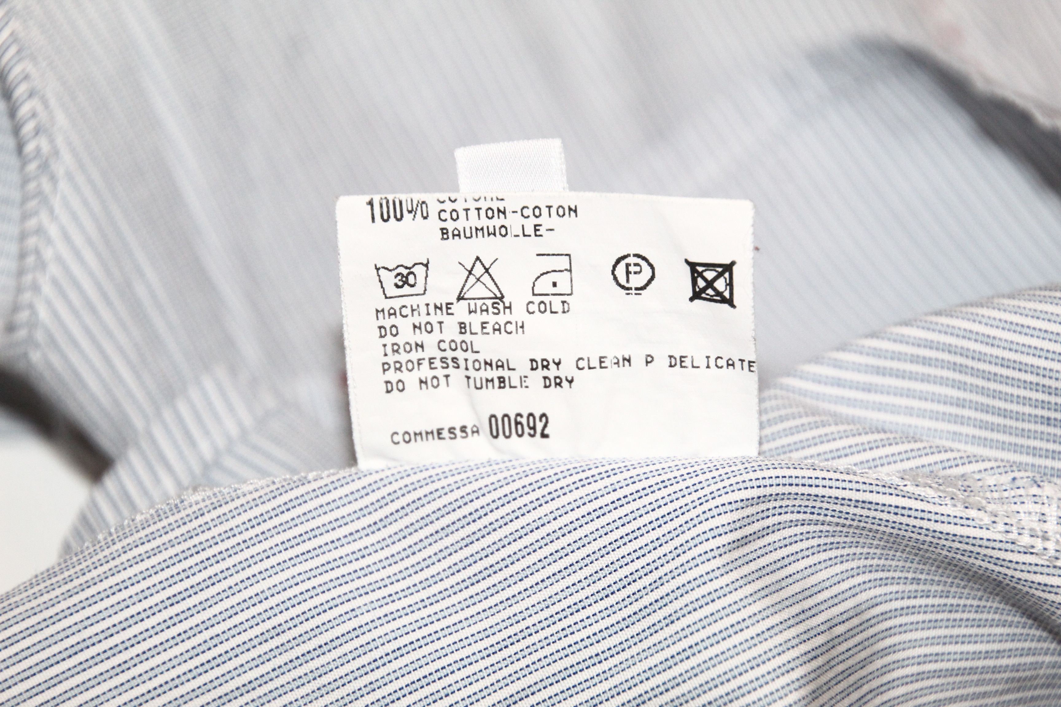 Marithe + Francois Girbaud Le Jean de Marithe Francois Girbaud Signatured Hickory Shirt Size M / US 6-8 / IT 42-44 - 10 Thumbnail
