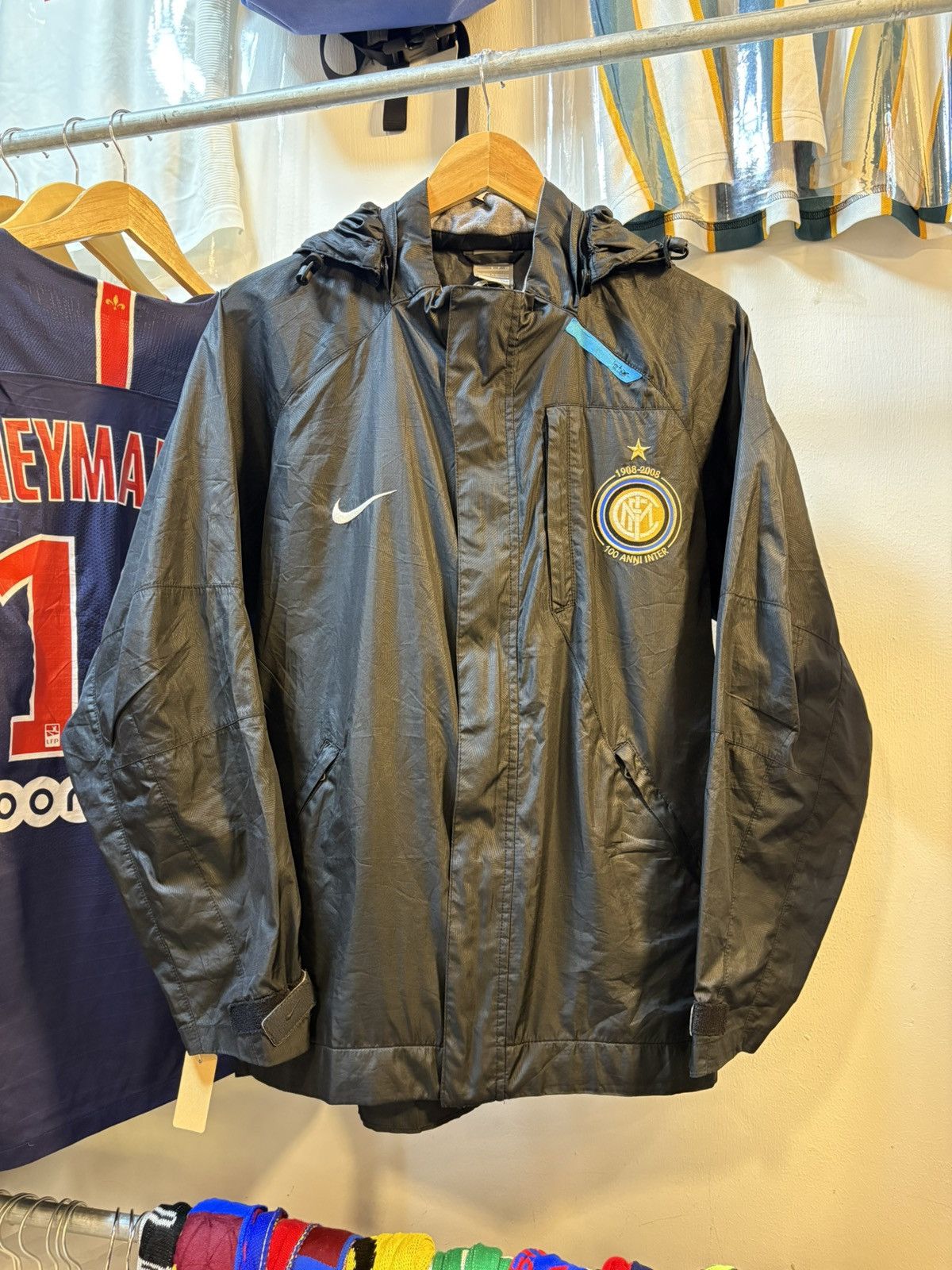 Nike Vintage Y2K Inter Milan Tracksuit Size US S / EU 44-46 / 1 - 1 Thumbnail