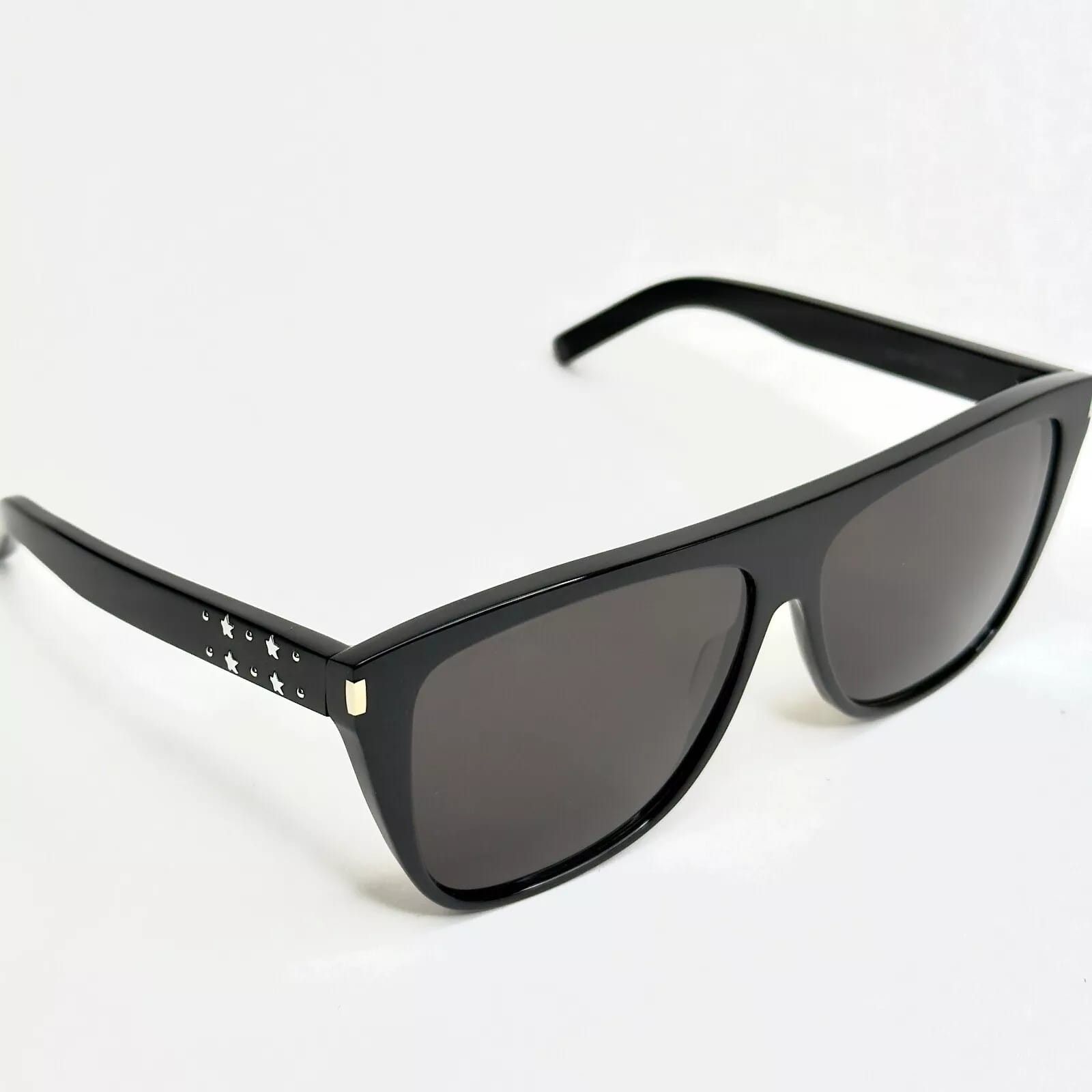 Yves Saint Laurent SAINT LAURENT SL1 23 Black Metal Star Stud Unisex Mask SL 1 Size ONE SIZE - 2 Thumbnail