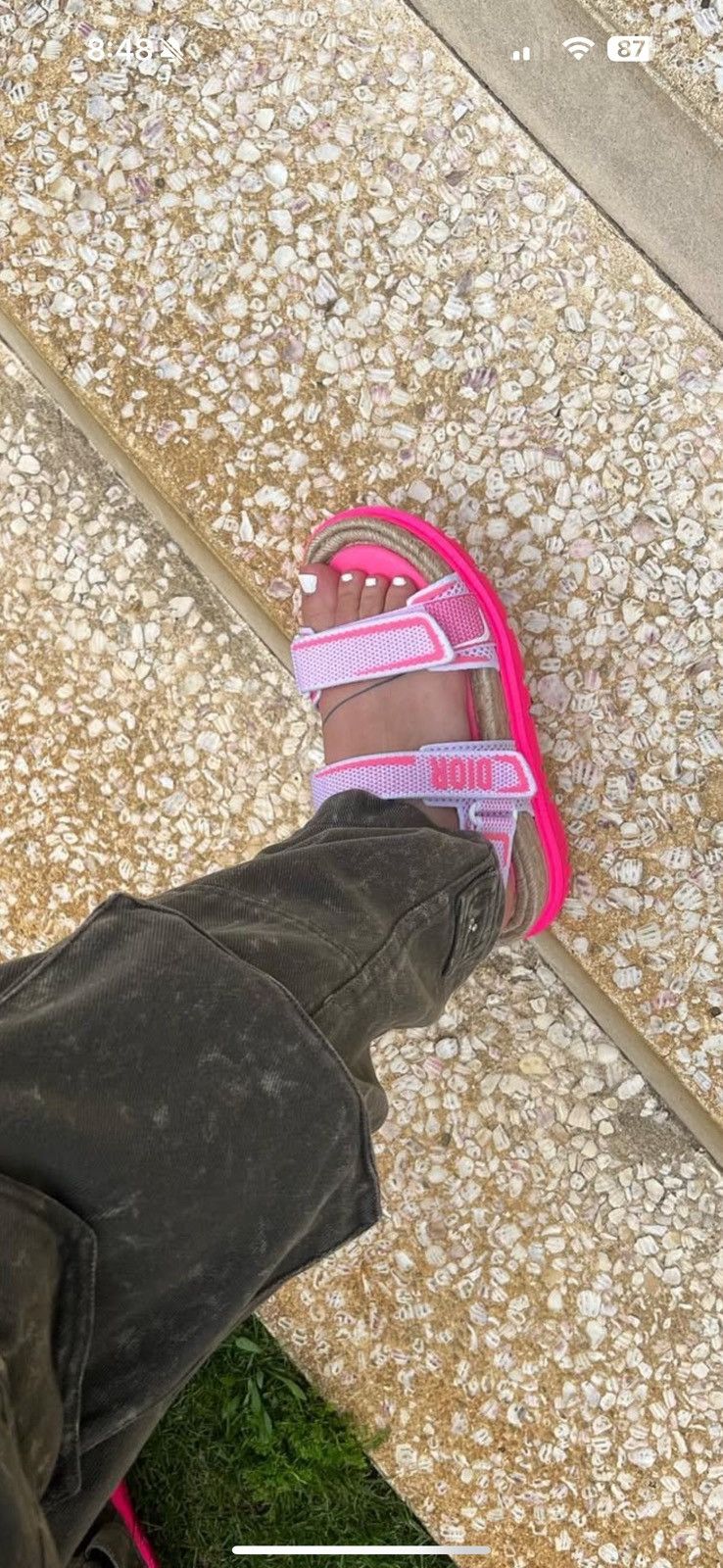 Dior Dior mesh sandal Size US 7.5 / IT 37.5 - 1 Thumbnail