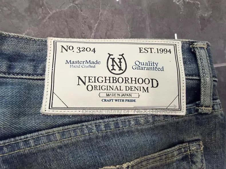 Neighborhood Neighborhood size L Colorful Oil Stain Jeans Size US 27 - 6 Thumbnail
