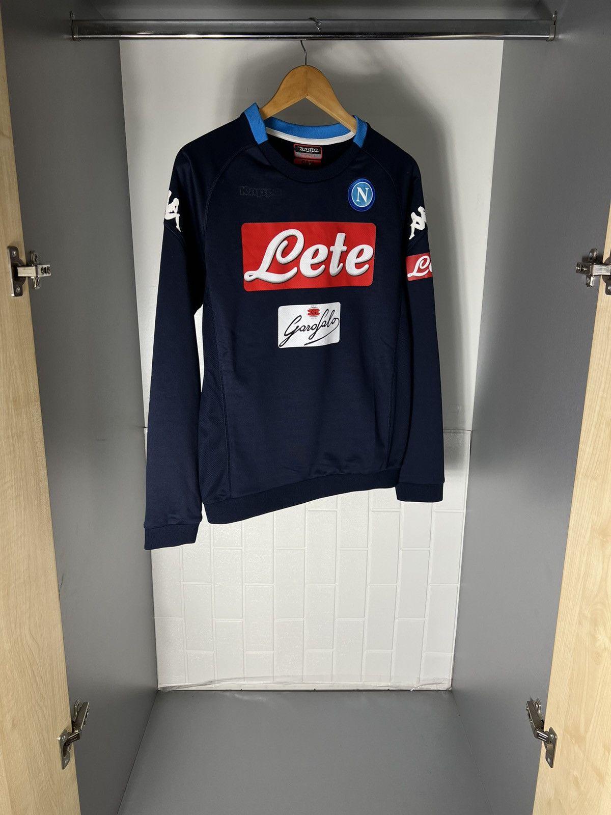 Kappa VINTAGE KAPPA FC NAPOLI ITALY RETRO SOCCER JERSEY Y2K 90s Size US S / EU 44-46 / 1 - 4 Thumbnail