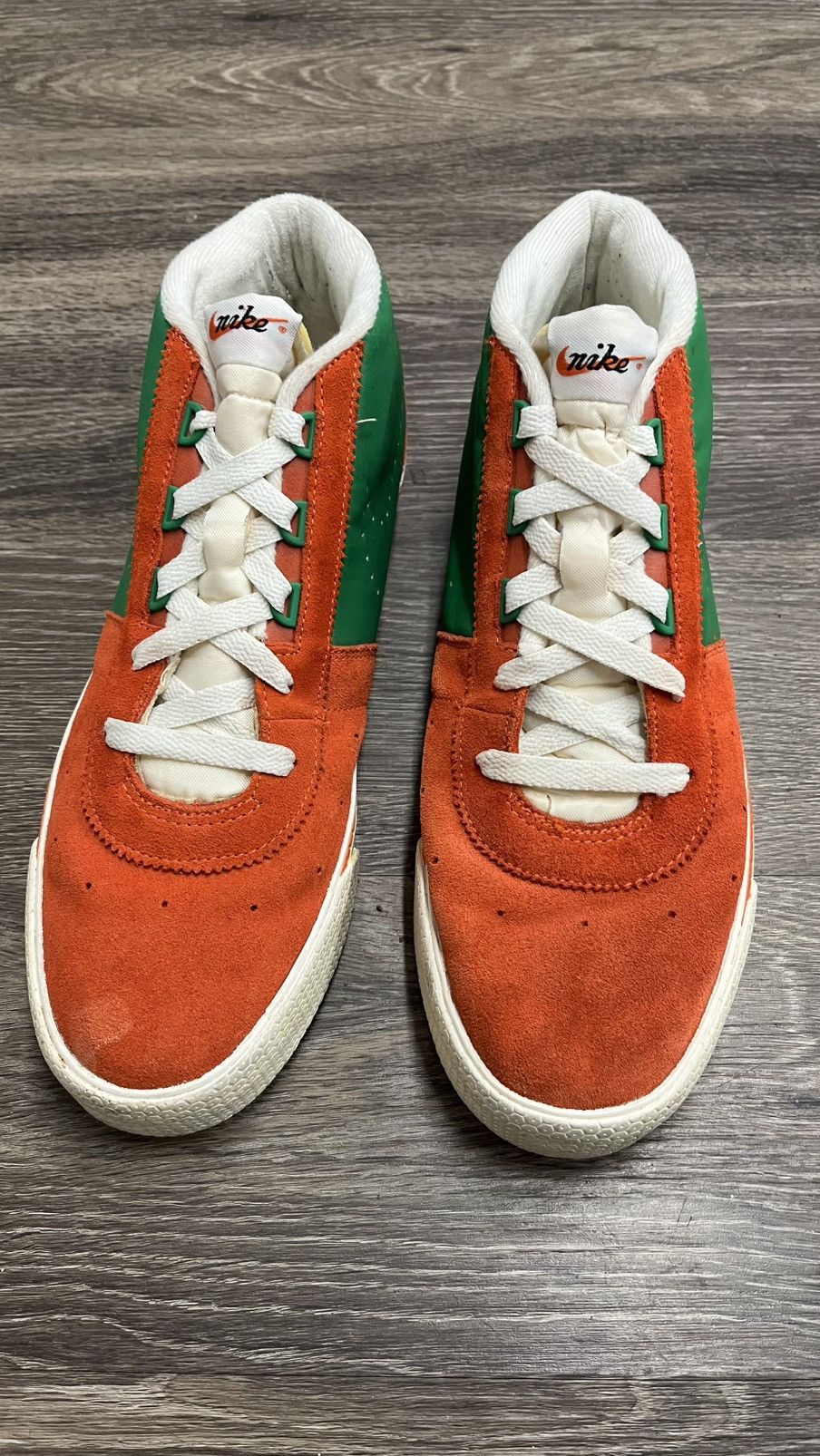 Nike Nike Hachi ND QS High “Team Orange Victory Green” 2011 Size US 12 / EU 45 - 3 Thumbnail