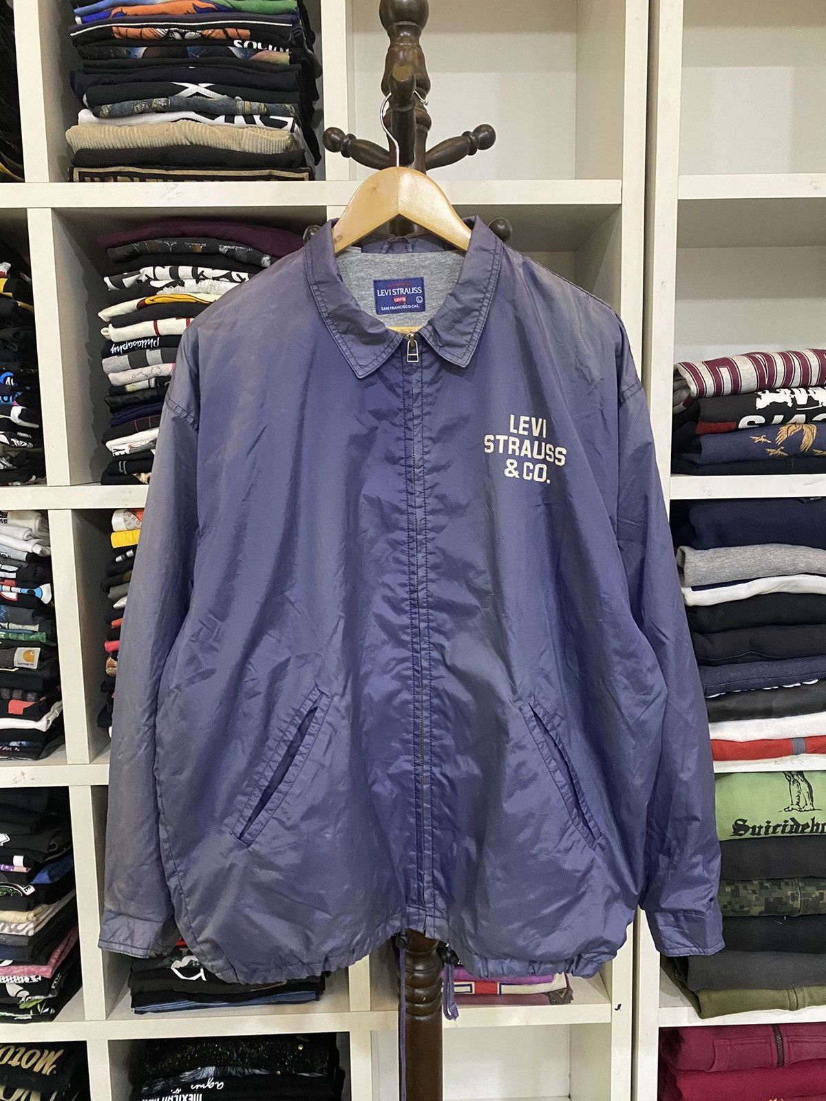 Levi's × Vintage Vintage Levis Windbreaker Size US L / EU 52-54 / 3 - 2 Thumbnail