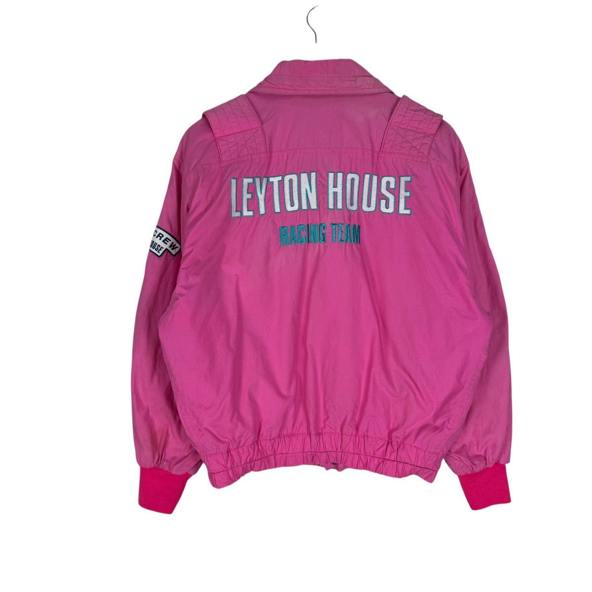 Sports Specialties ☀️LEYTON HOUSE TEAM CREW RACING BOMBER JACKET Size L / US 10 / IT 46 - 12 Thumbnail