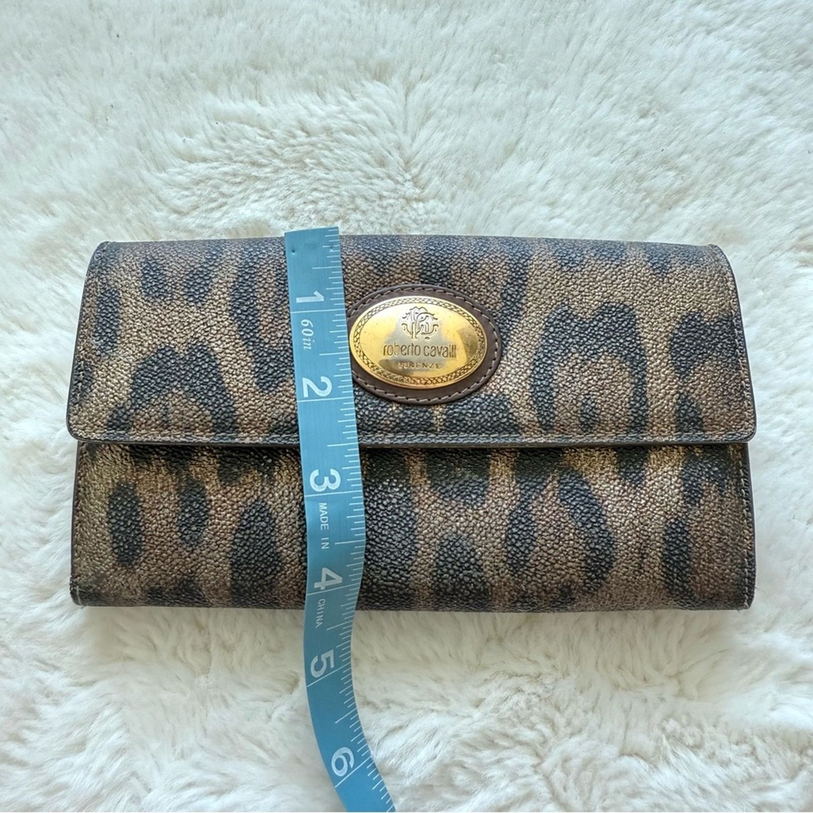 Roberto Cavalli Vintage Roberto Cavalli vegan leather wallet Authentic Size ONE SIZE - 4 Thumbnail