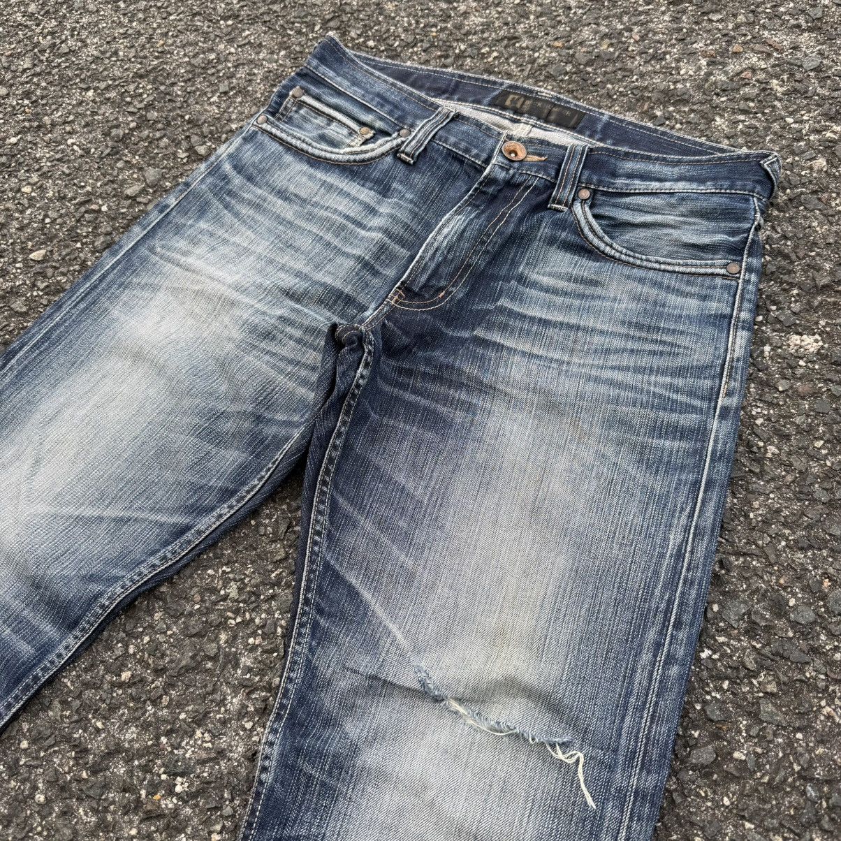 Black Label VINTAGE BACK NUMBER BLACK LABEL JEAN PANT Size US 34 / EU 50 - 7 Thumbnail