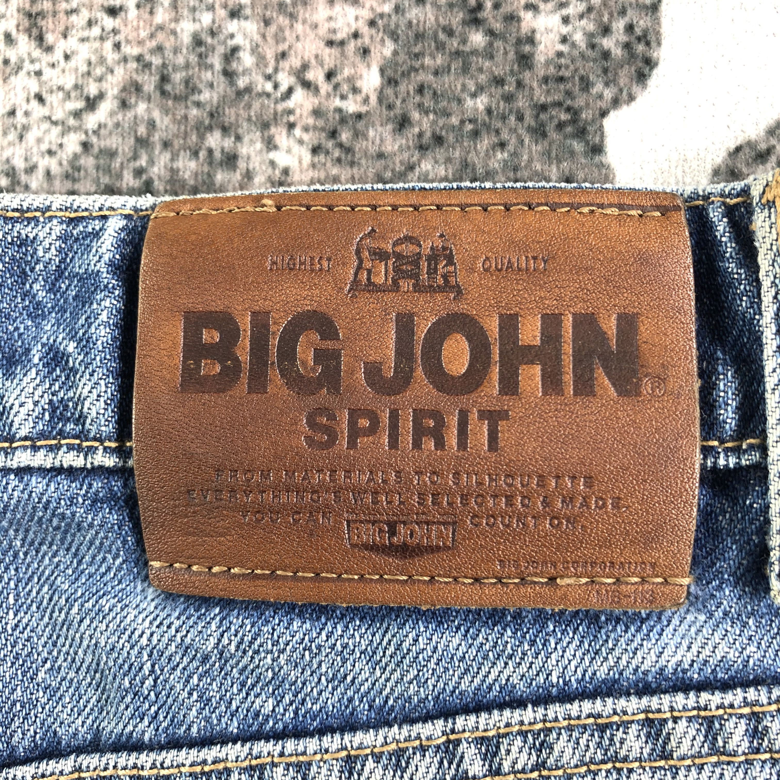 Big John Vintage Big John Jeans Rusty Blue Denim KJ2534 Size US 30 / EU 46 - 5 Thumbnail