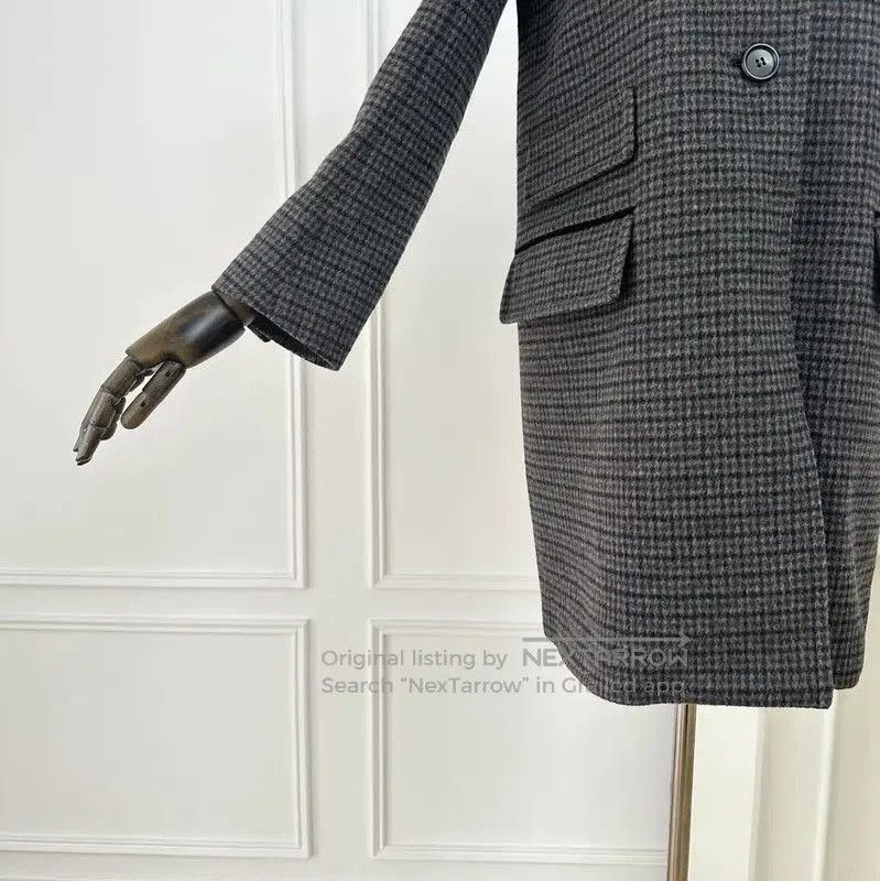 Miu Miu Miu Miu Gray Women's Coat Size S . Size S / US 4 / IT 40 - 4 Thumbnail