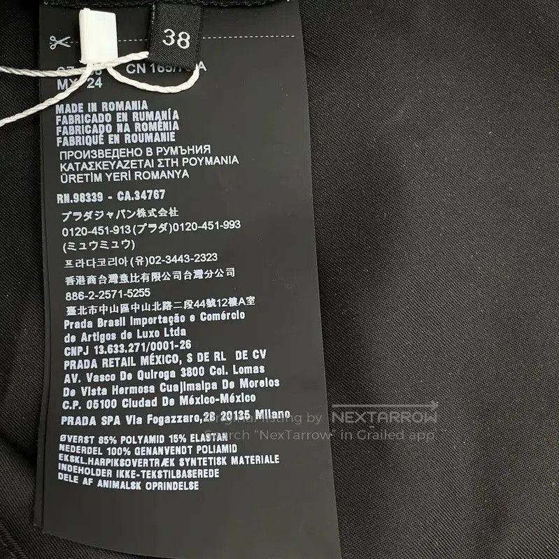 Prada Prada Black Nylon Women's Dress Size S. Size S / US 4 / IT 40 - 8 Thumbnail