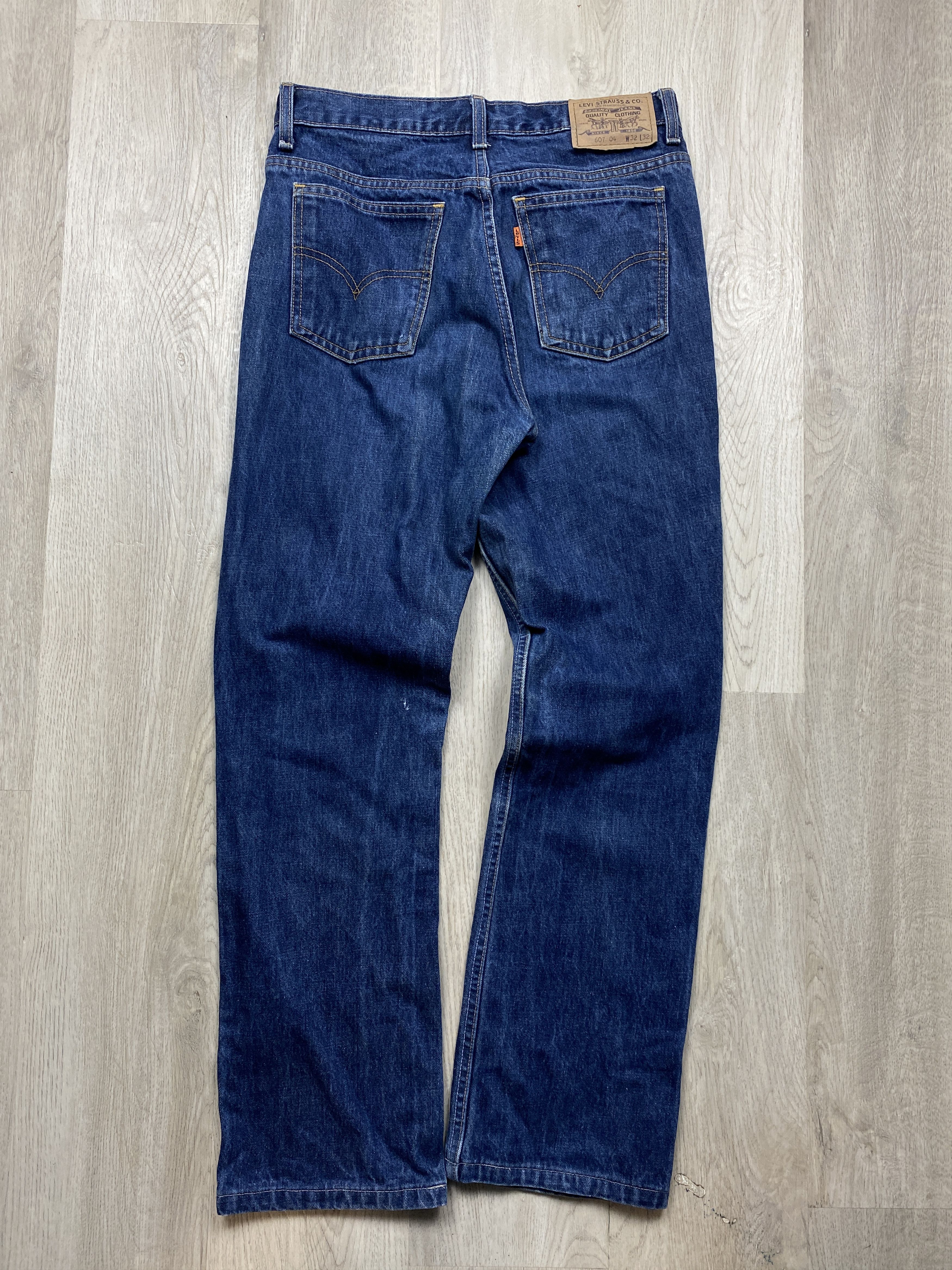 Levi's Levi's 607 Vintage Orange Tab Denim Pants Jeans Size US 32 / EU 48 - 1 Thumbnail