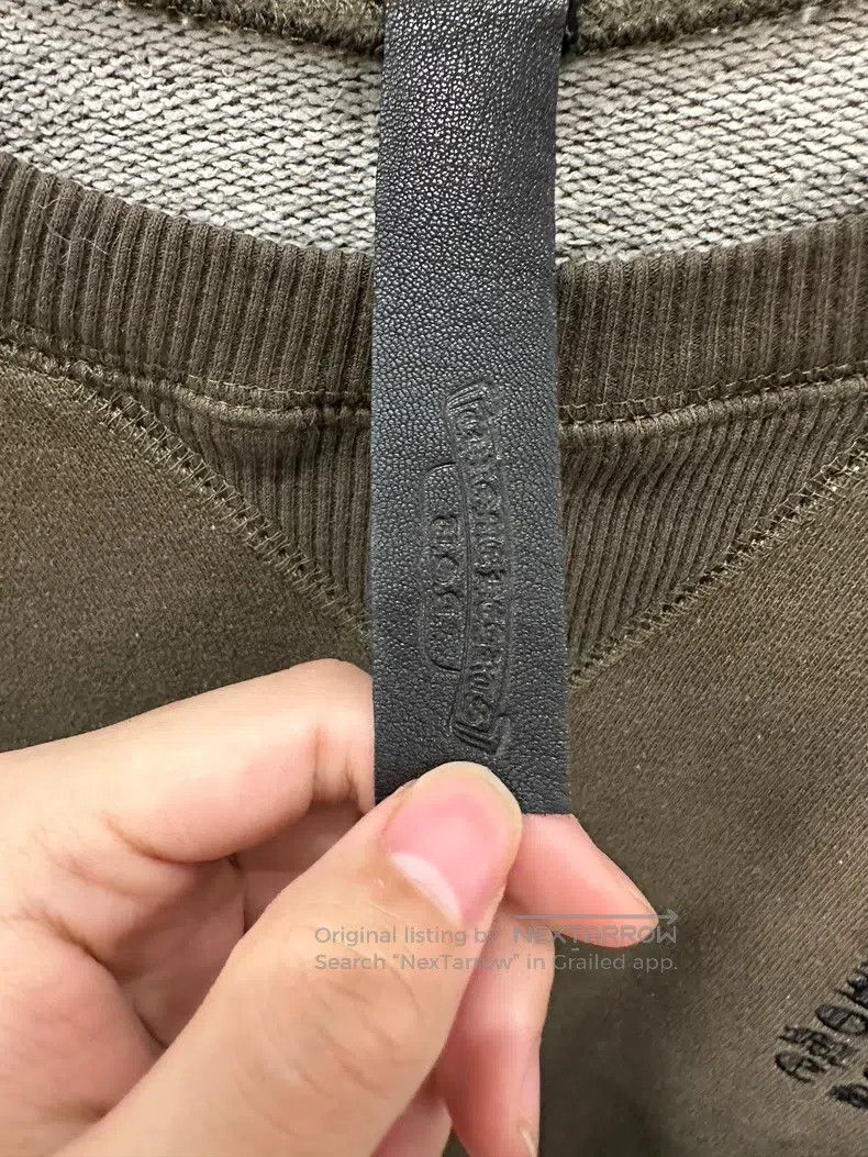 Chrome Hearts CHROME HEARTS Size L High-end Sanskrit/Sword Embroidered Ar Size US L / EU 52-54 / 3 - 4 Thumbnail