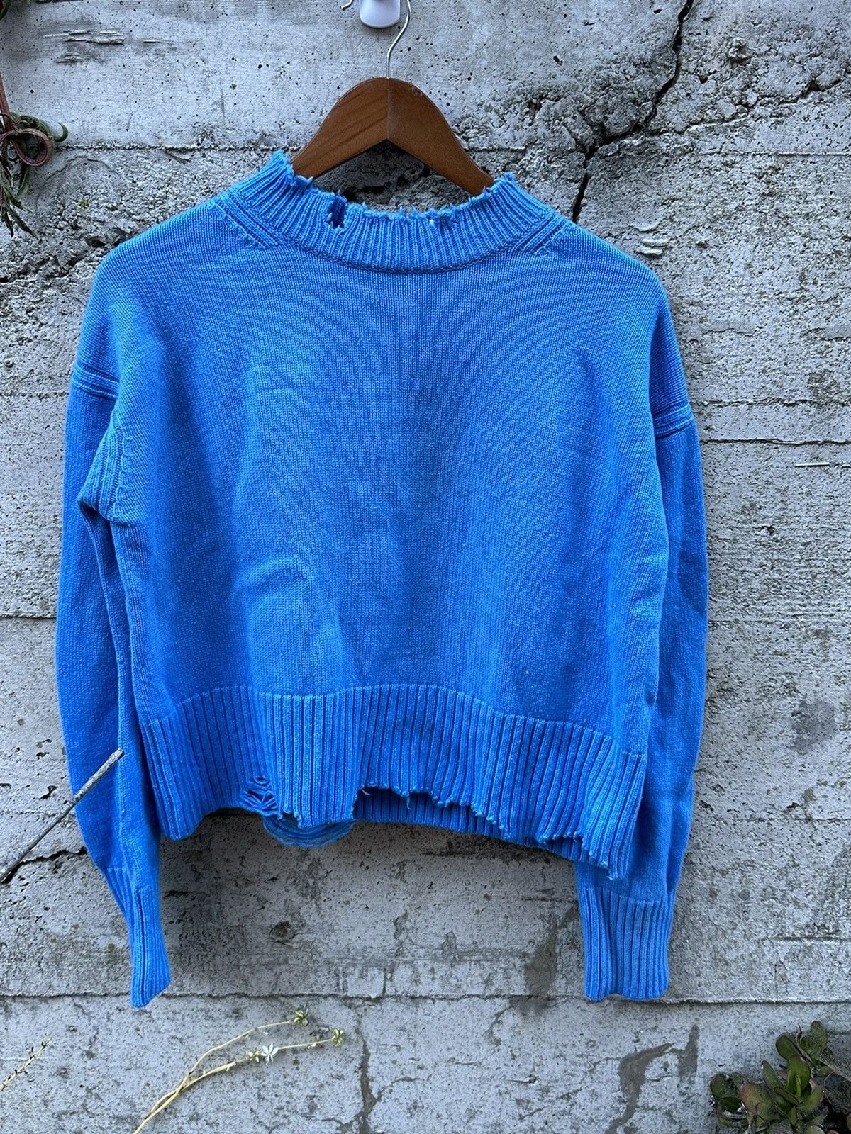 Helmut Lang RARE GRAIL helmut lang raw edge sweater Size US S / EU 44-46 / 1 - 6 Thumbnail