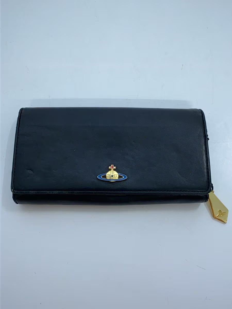Vivienne Westwood Vivienne Westwood Lthr Long Wallet Black Size ONE SIZE - 1 Thumbnail