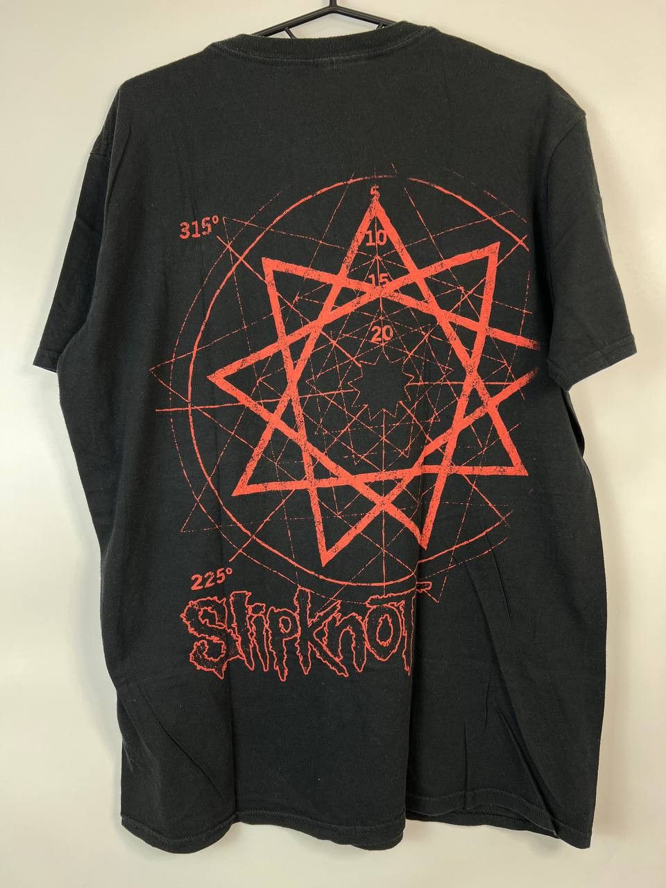 Slipknot Rare 2011 Slipknot Pentagram Big Logo Tee Vintage Sz L Size US L / EU 52-54 / 3 - 4 Thumbnail