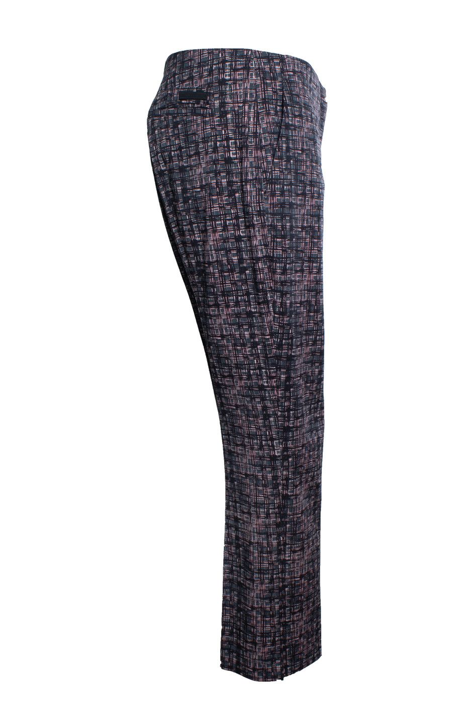 Prada Prada, green and pink graphic printed pantalon Size 32" / US 10 / IT 46 - 3 Thumbnail