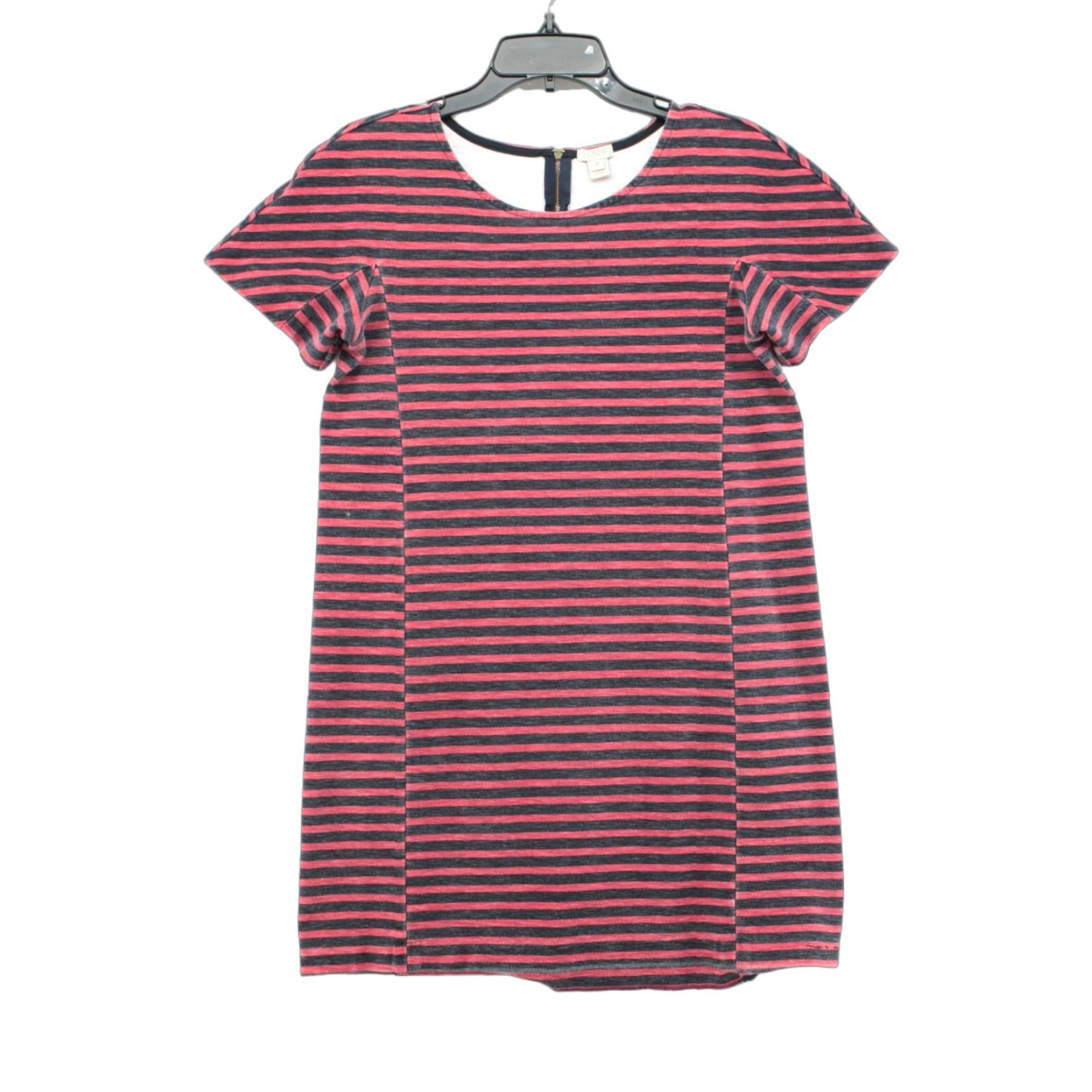 J.Crew J Crew Striped Cotton Dress G2722 Red/Navy Medium Sailor Casual Beachy Size M / US 6-8 / IT 42-44 - 1 Thumbnail