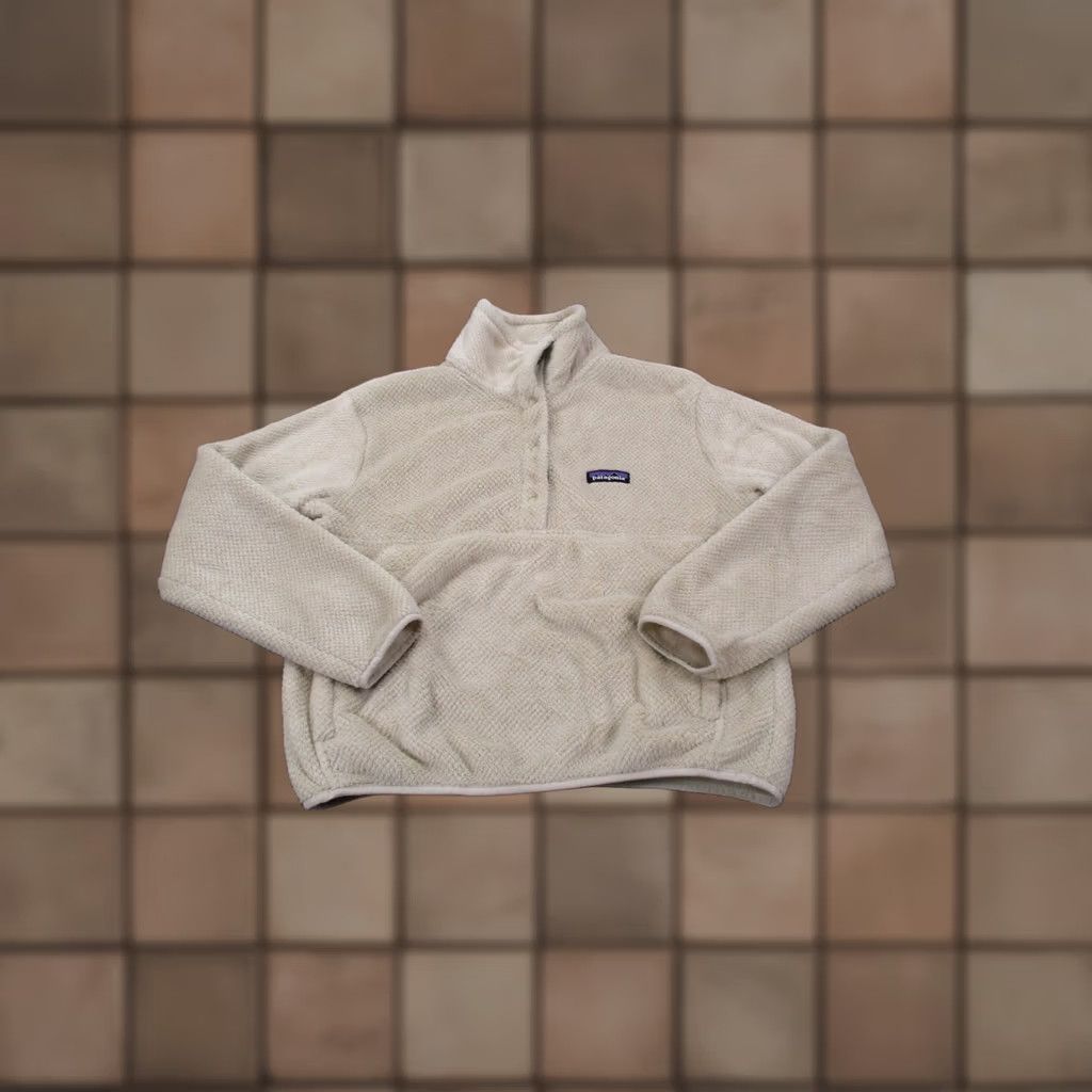 Patagonia Patagonia Jacket Womens S Beige Snap T Fleece Camping Outdoor Hiking Size S / US 4 / IT 40 - 1 Thumbnail