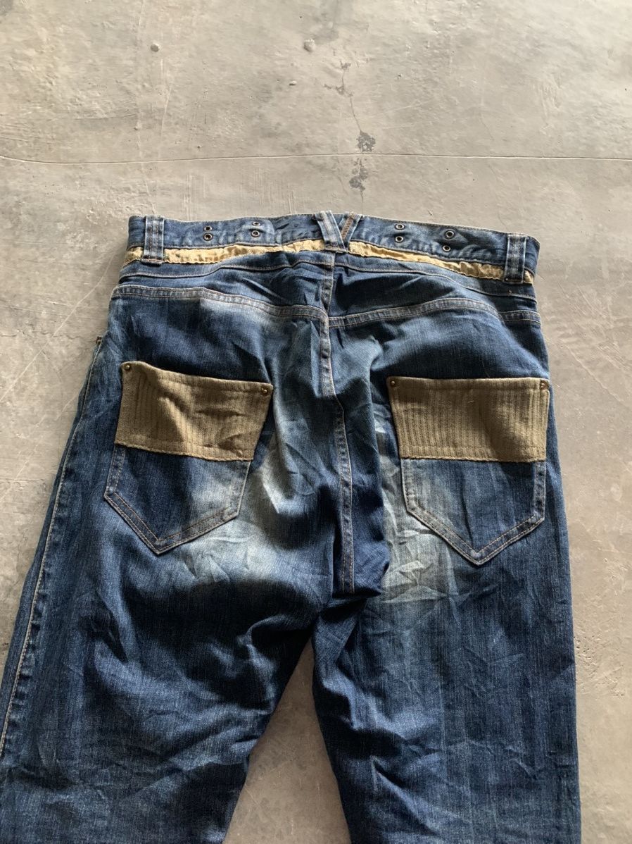 PPFM twist curl PPFM jeans with patchowrk Size US 34 / EU 50 - 16 Thumbnail