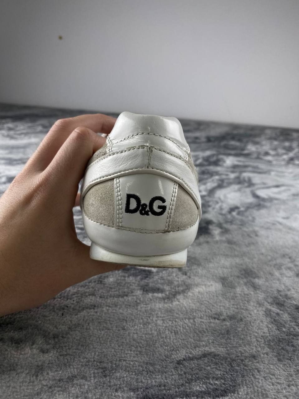 Dolce & Gabbana Vintage Dolce & Gabbana Patent Leather Sneakers Men Size US 8.5 / EU 41-42 - 7 Thumbnail