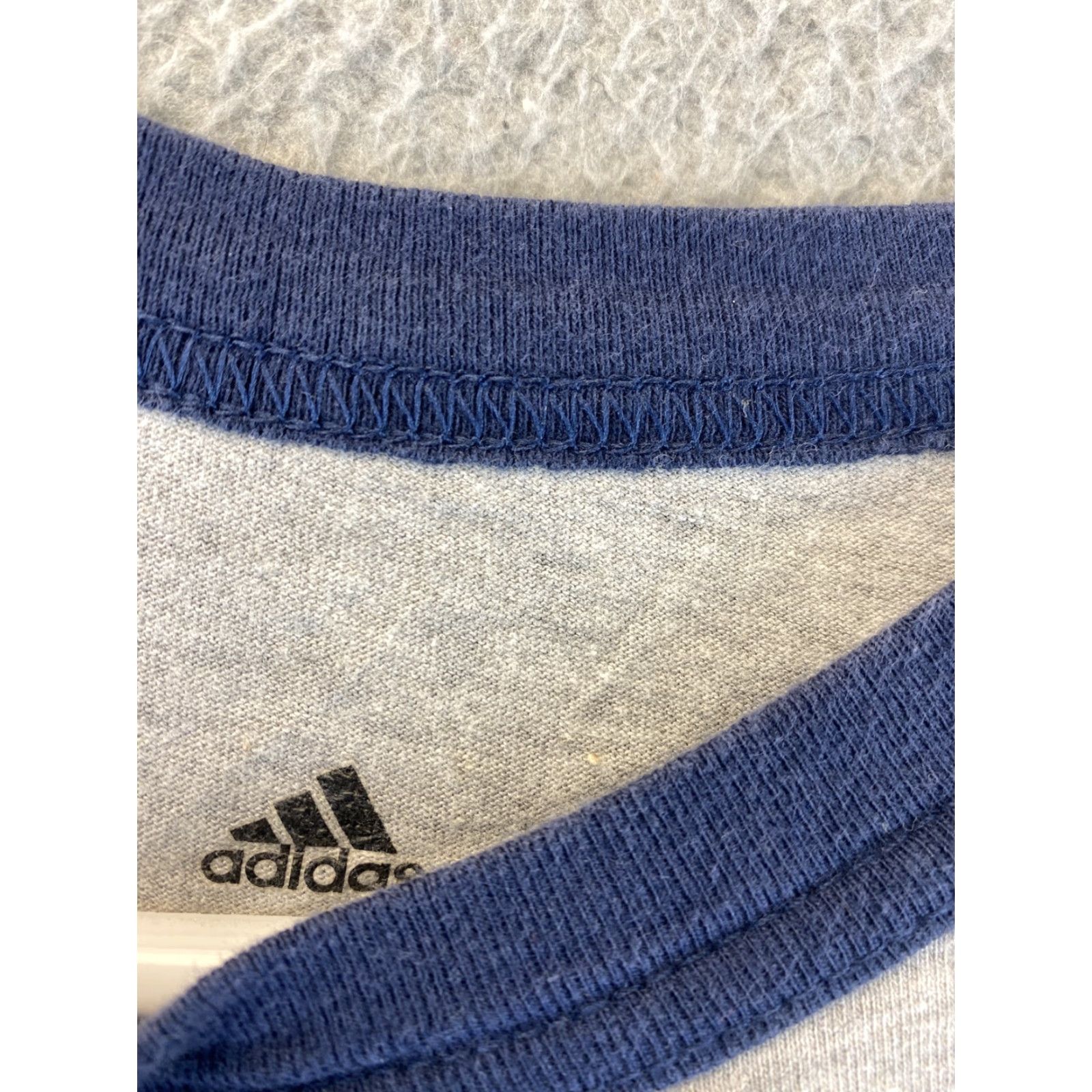 Adidas Adidas Shirt Mens Size S 3/4 Sleeve USA Flag Graphic Gray Navy Blue 91-67 Size US S / EU 44-46 / 1 - 7 Thumbnail