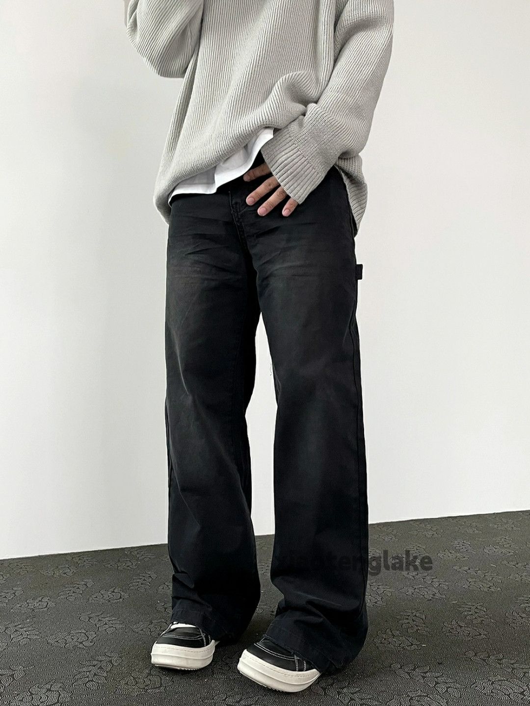 Jean × Vintage washed faded cleanfit carpenter workwear cargo jeans Size US 28 / EU 44 - 9 Thumbnail