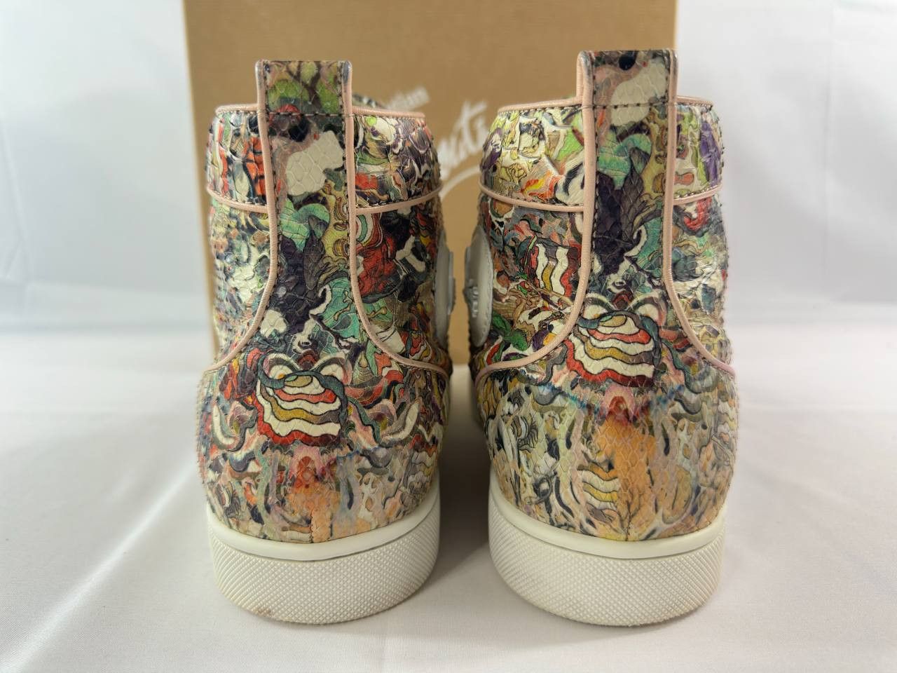 Christian Louboutin Christian Louboutin Rantus Orlato Flat Python Faience Size US 11 / EU 44 - 10 Thumbnail