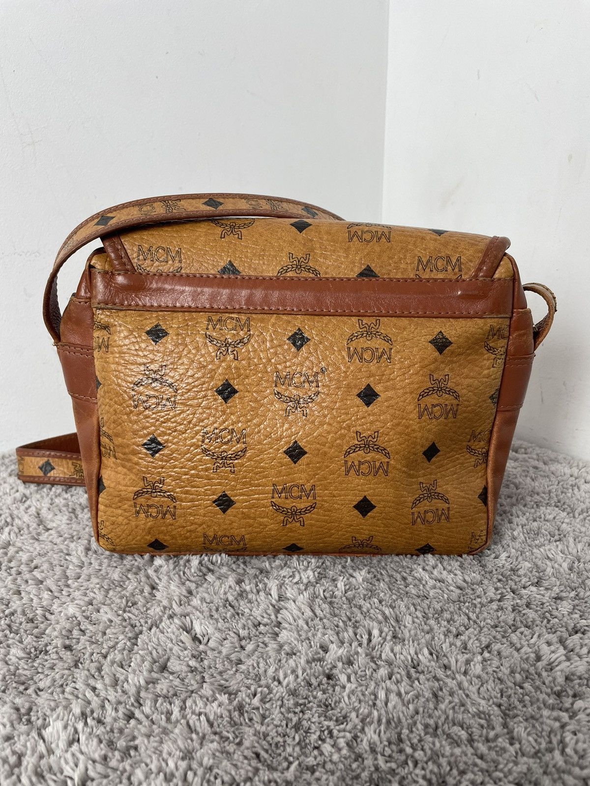 MCM MCM messenger Crossbody Bag monogram N0190 Size ONE SIZE - 7 Thumbnail