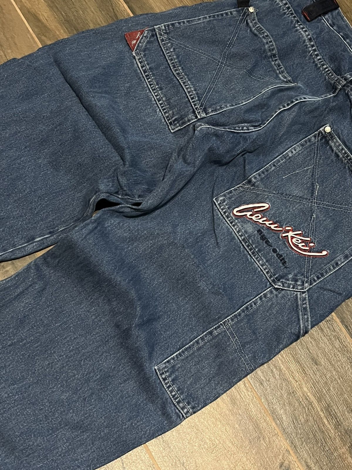 Japanese Brand × Vintage Vintage AEM’KEI Japanese Baggy Pants southpole Style Size US 32 / EU 48 - 10 Thumbnail