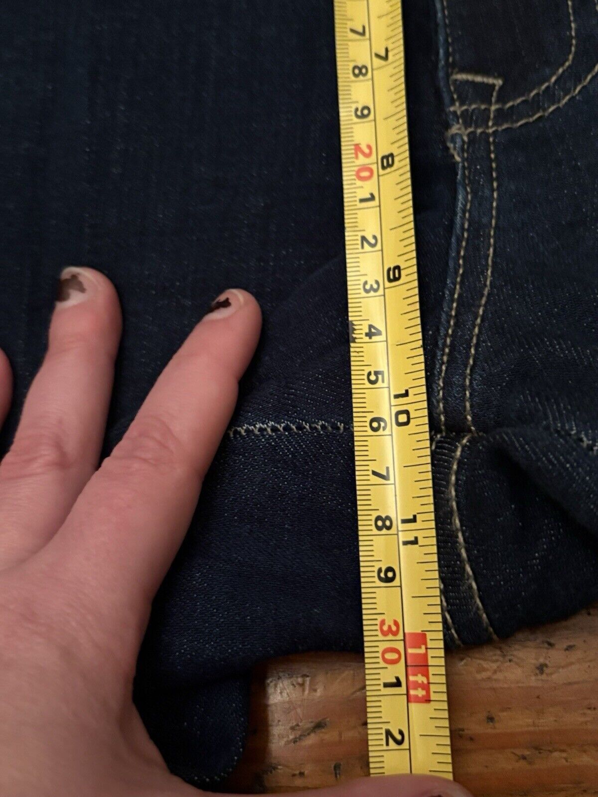 Tommy Hilfiger Women's Sz 8 Tommy Hilfiger Tribeca Skinny Jeans Size 30" / US 8 / IT 44 - 3 Thumbnail