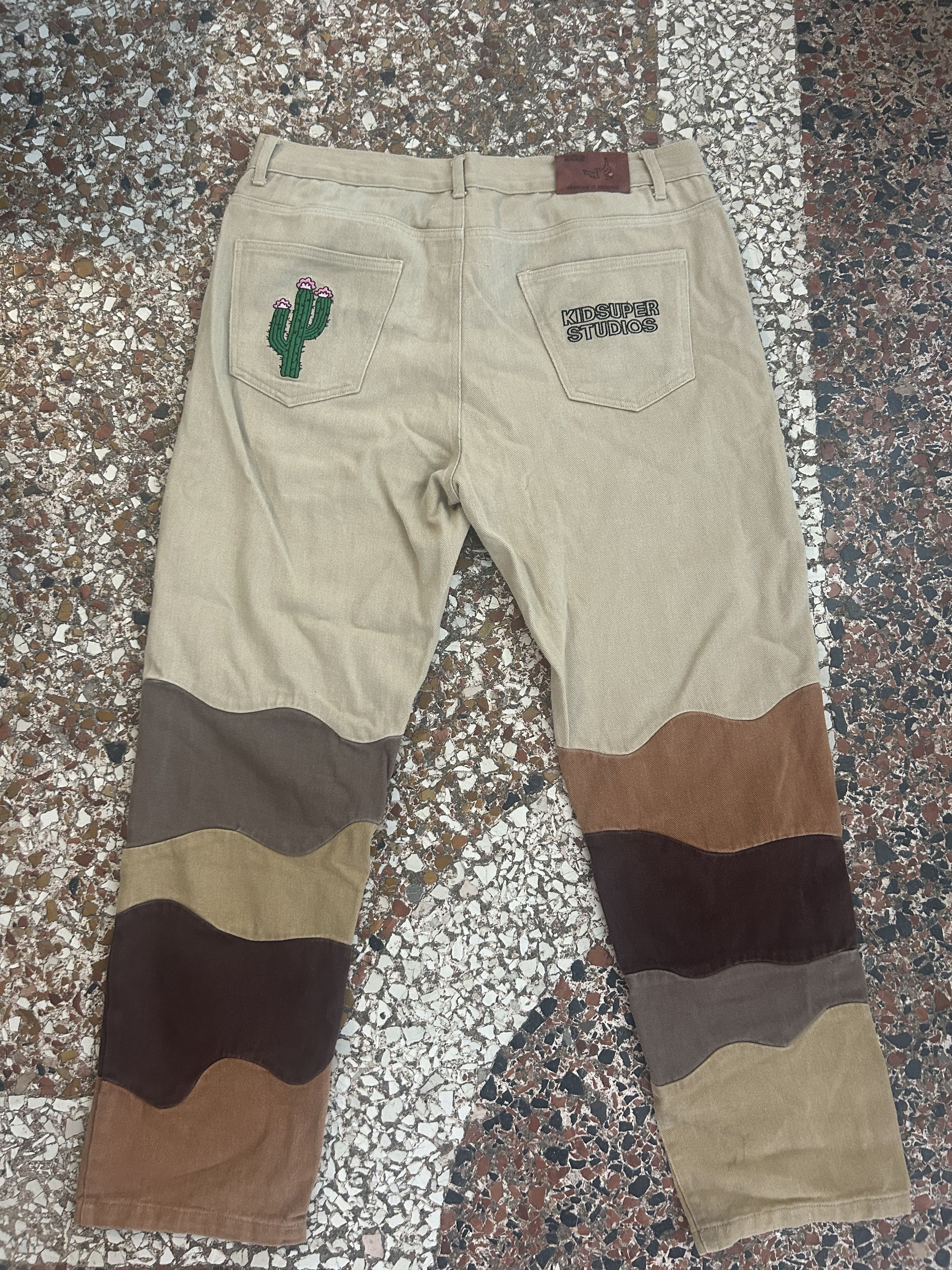 KidSuper Kidsuper Desert Landscape work pants brown tan SS21 Size US 36 / EU 52 - 5 Thumbnail