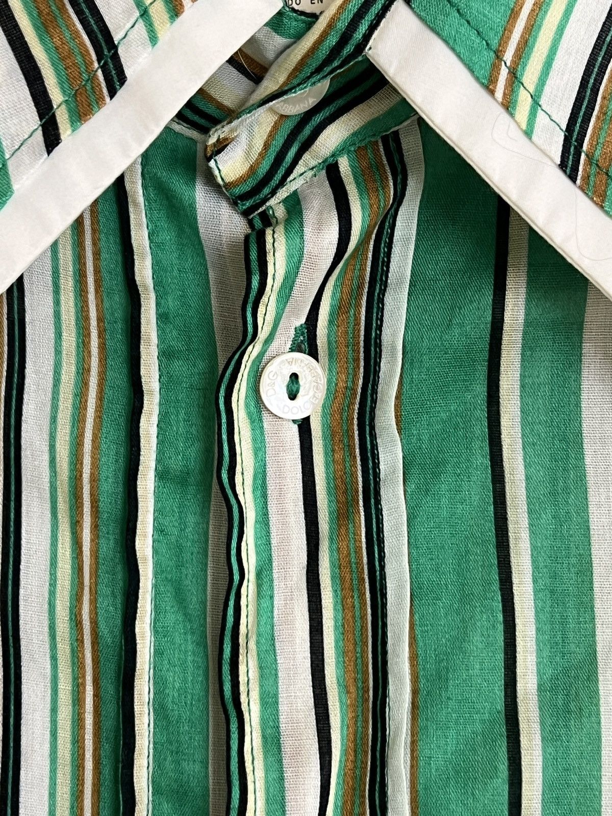 Dolce & Gabbana Dolce & Gabbana - Dress shirt Size 38R - 2 Thumbnail