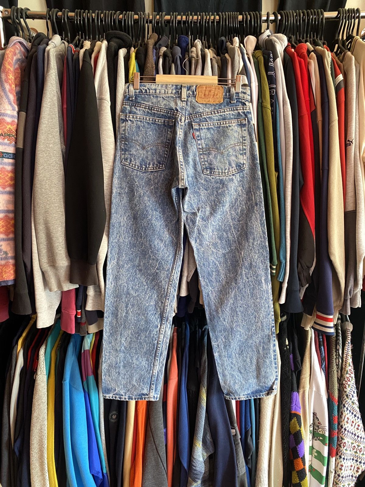 Levi's Levis Vintage Acid Wash Denim Jeans 90s Size US 29 - 1 Thumbnail