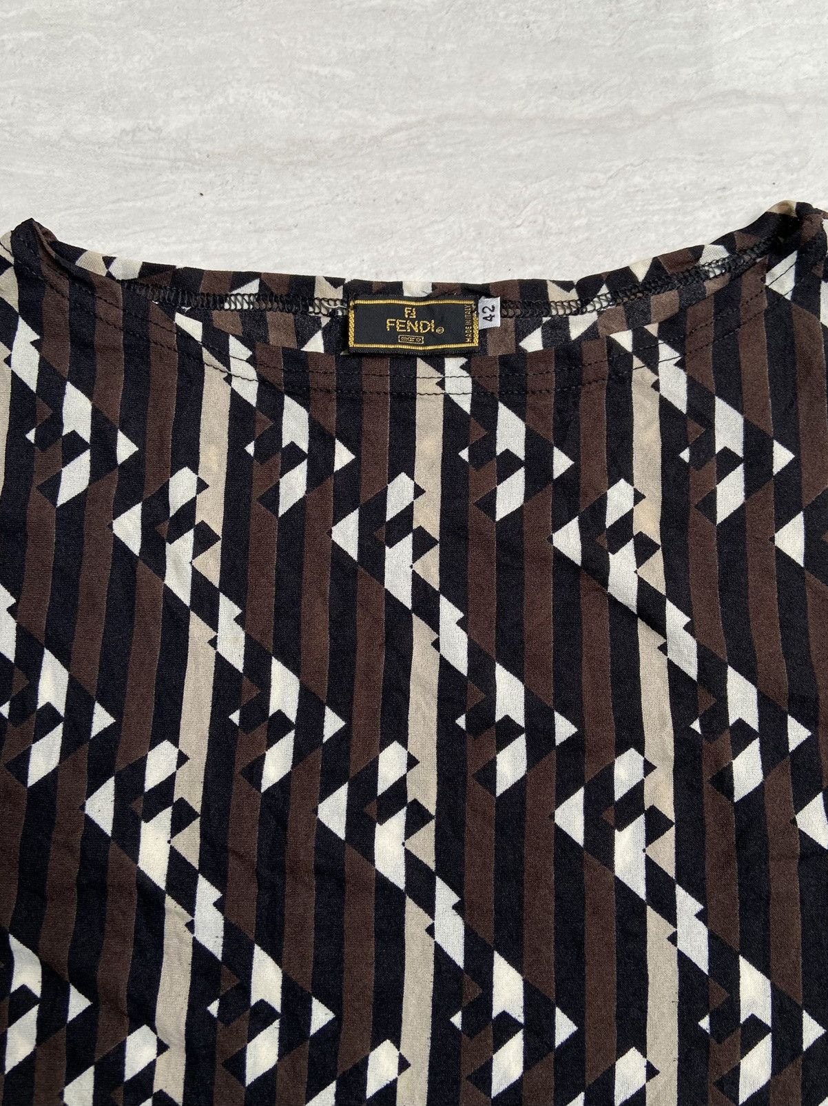 Fendi FENDI Motive Midi Dress Size S / US 4 / IT 40 - 11 Thumbnail
