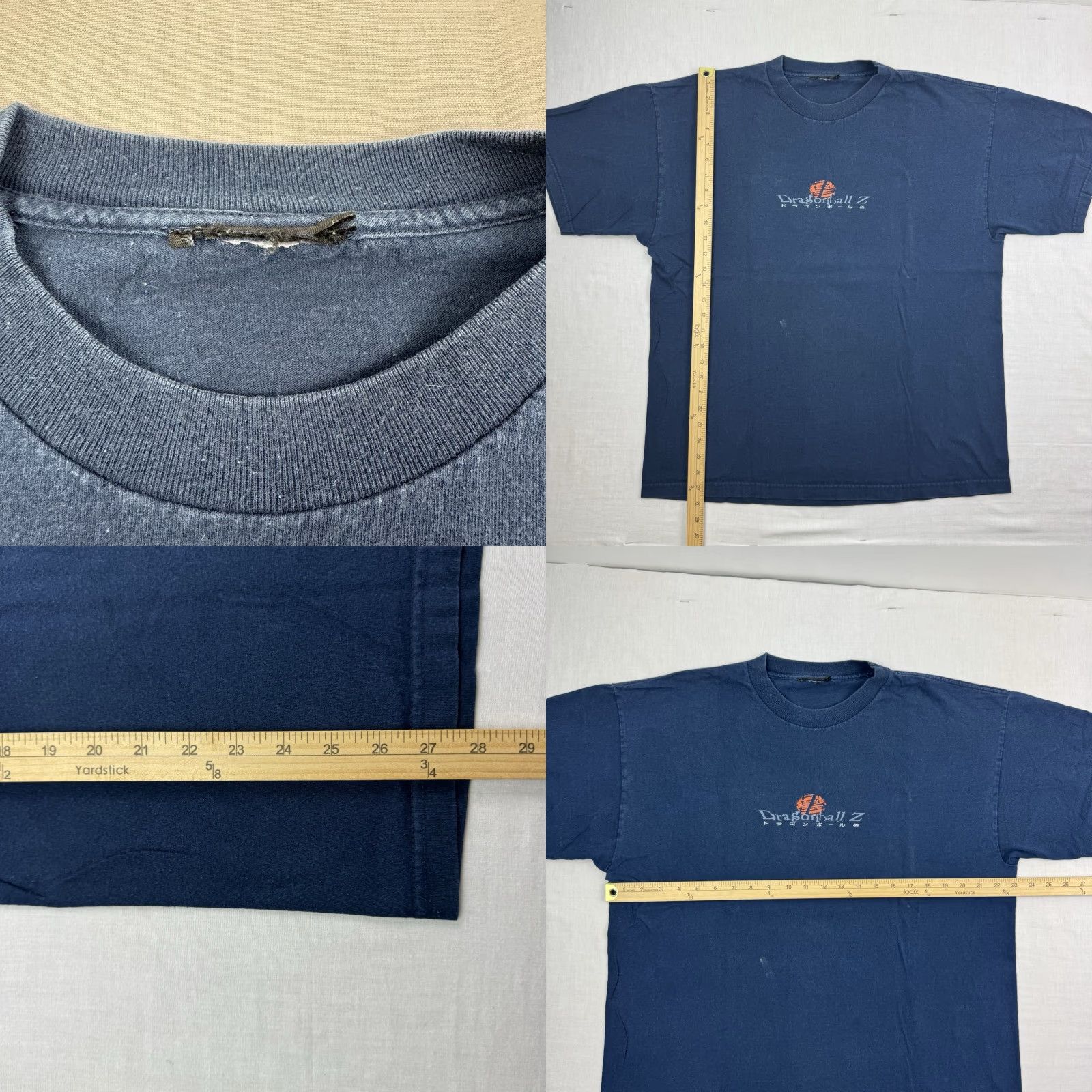 Vintage VINTAGE Dragon Ball Z Shirt Adult Large Blue Graphic Print 90s Anime Goku Tee Mens L Size US L / EU 52-54 / 3 - 8 Thumbnail