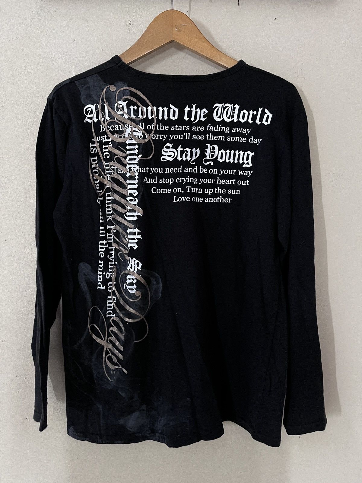 Japanese Brand Defectibe Struct Stay Young Banyak Smoke Size US L / EU 52-54 / 3 - 3 Thumbnail