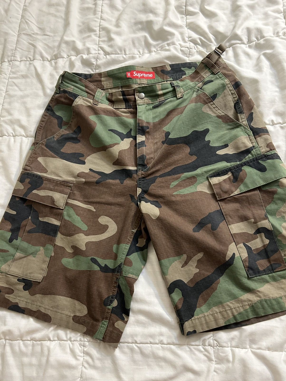 Supreme Supreme Woodland Camo Cargo Shorts SS26 Size US 30 / EU 46 - 1 Thumbnail
