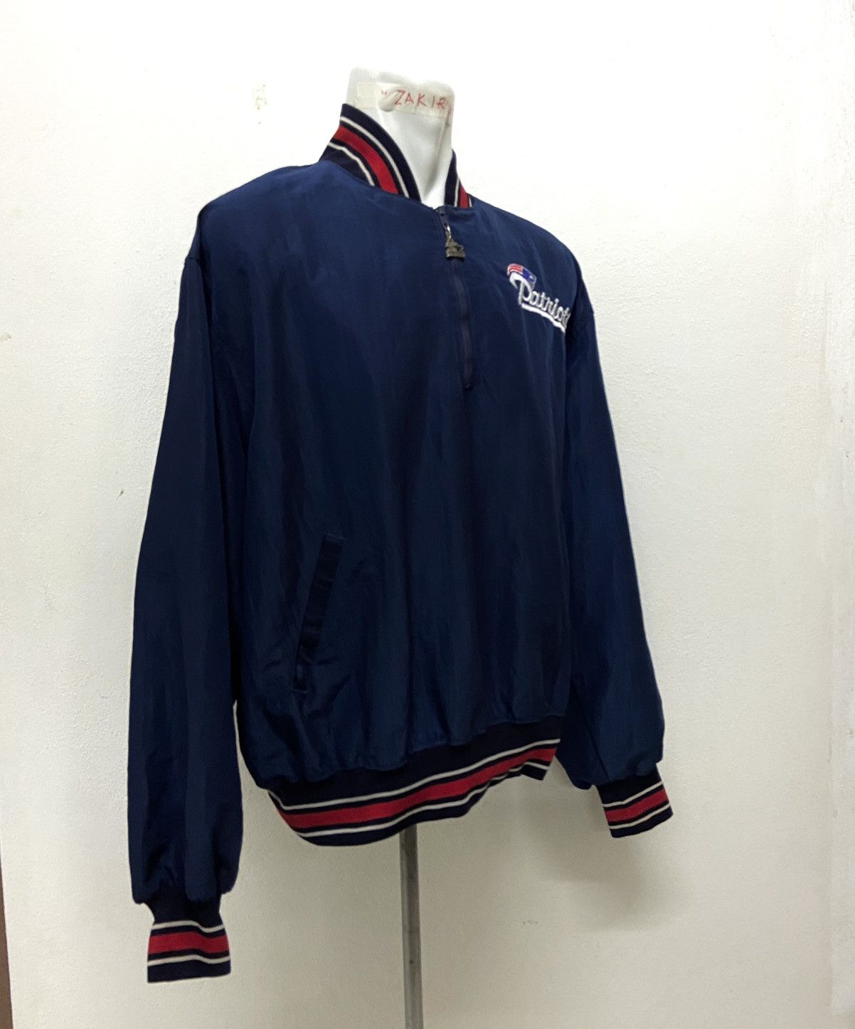 NFL × Starter × Vintage 90'S STARTER X NEW ENGLAND PATRIOTS VINTAGE NFL Size US XL / EU 56 / 4 - 2 Thumbnail