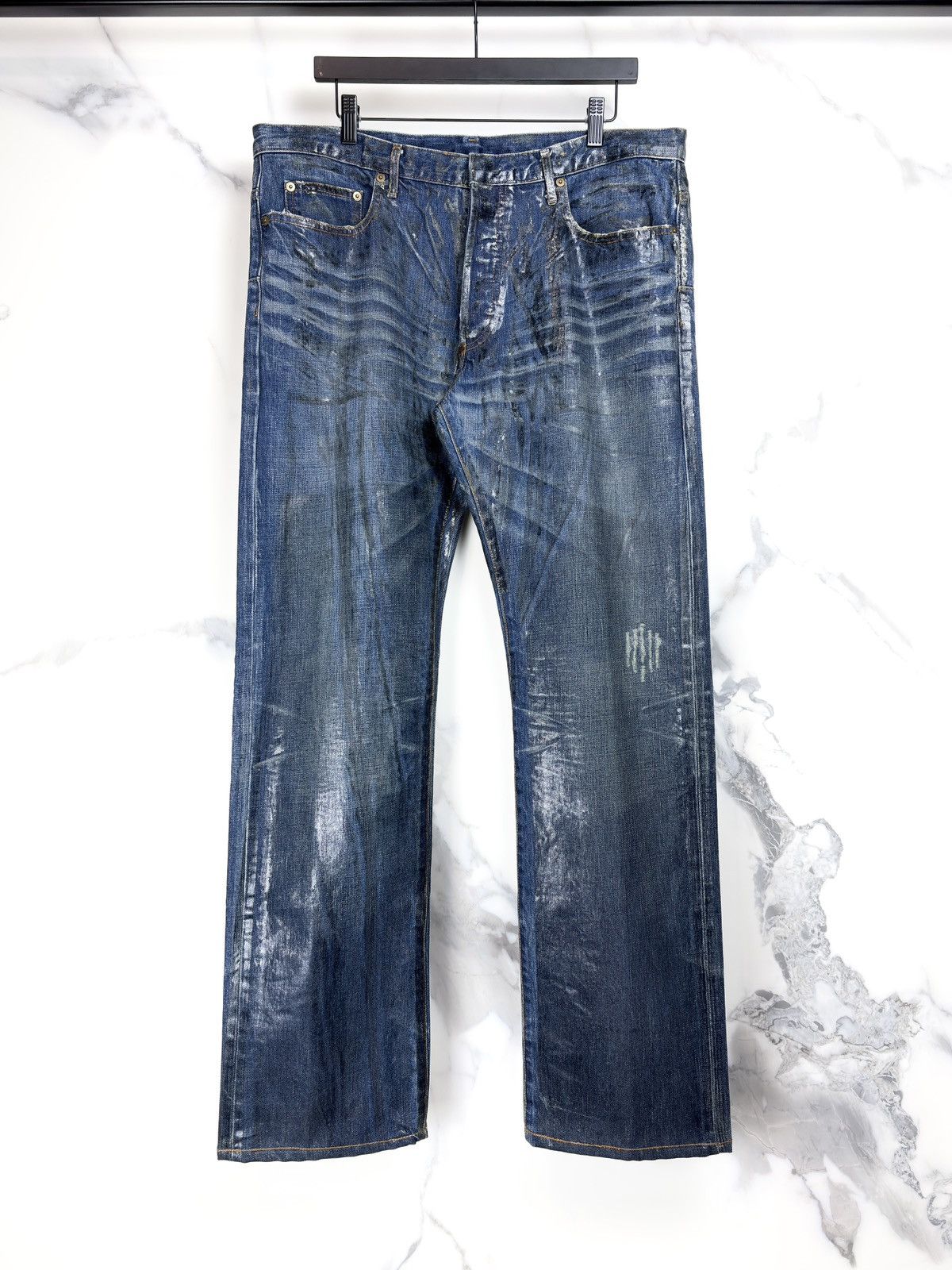 Dior × Hedi Slimane AW04 Dior Homme VOTC Luster Waxed Clawmark