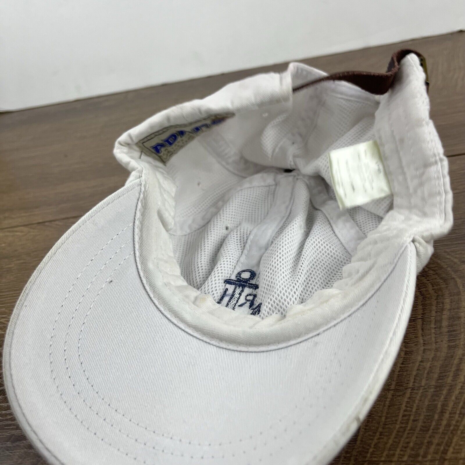 Other Rhode Island Hat Rhode ISland Anchor White Hat Adjustable Wh Size ONE SIZE - 14 Thumbnail