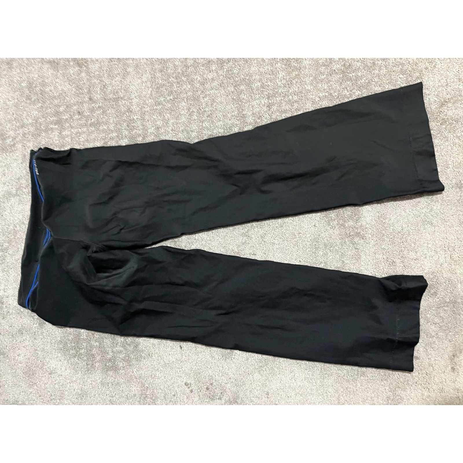 Nike Nike Joggers Women’s Medium Black Wide Leg Polyester Size 32" / US 10 / IT 46 - 4 Thumbnail