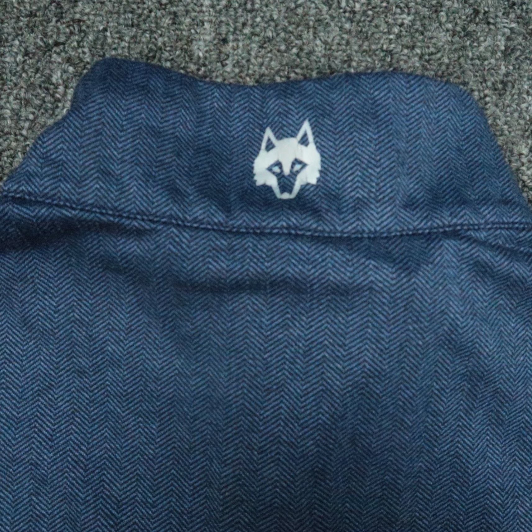 Vintage Greyson Pullover Mens XL Blue Tate Herringbone Performance 1/4 Zip Trophy Club Size US XL / EU 56 / 4 - 5 Thumbnail